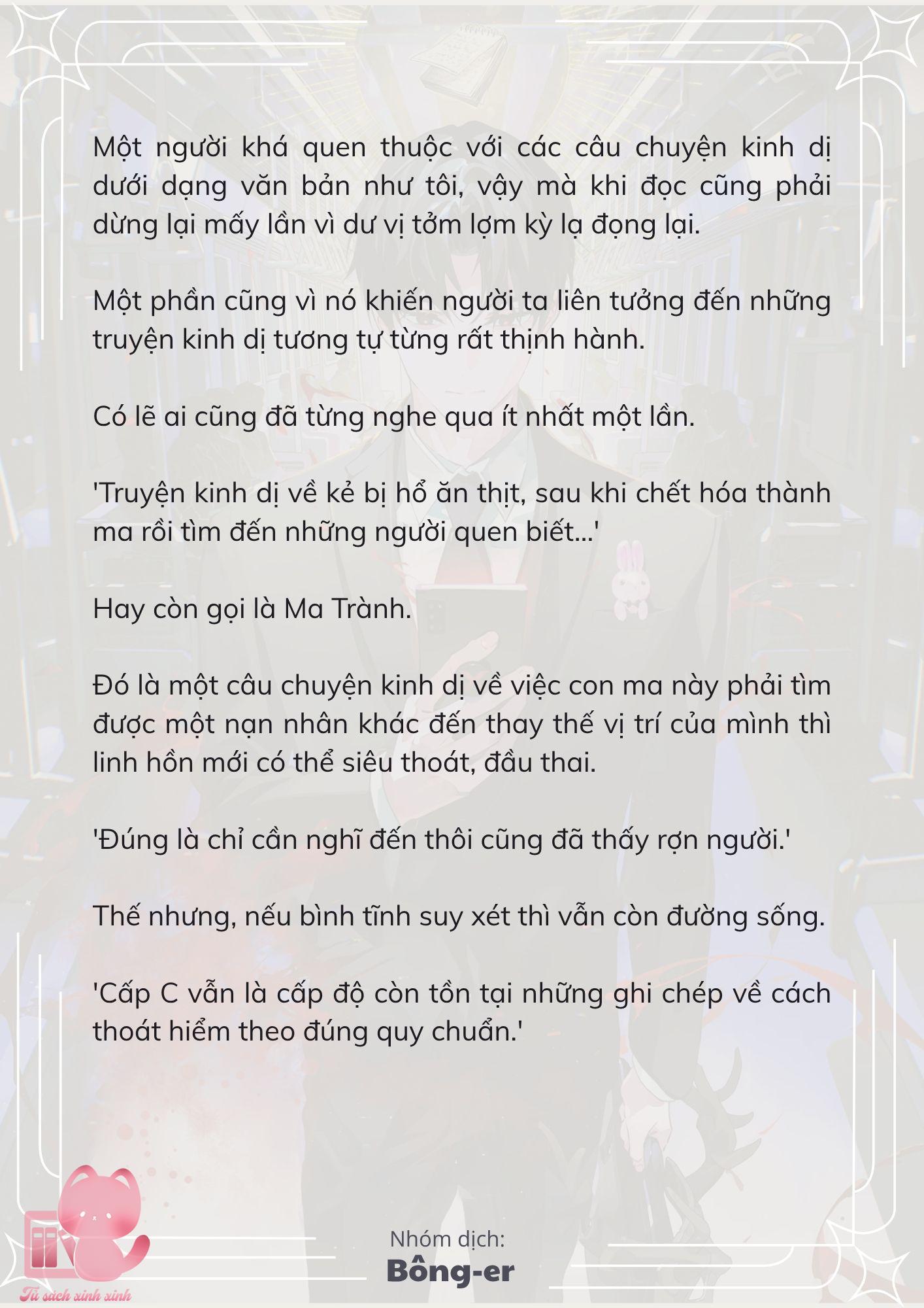 [Novel] Dù Rơi Vào Truyện Kinh Dị, Tôi Vẫn Phải Đi Làm - Chap 34 - Trang 4