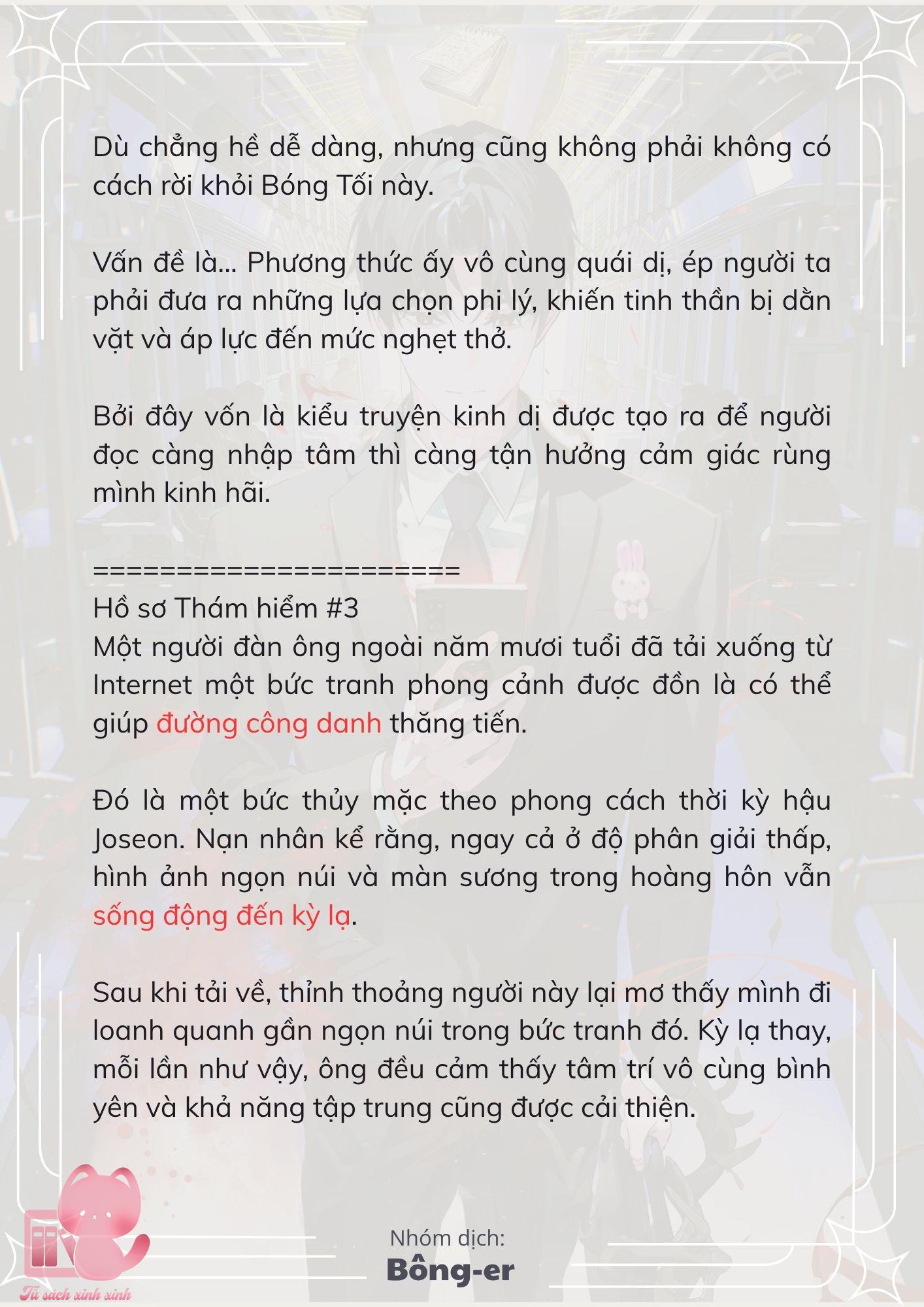 [Novel] Dù Rơi Vào Truyện Kinh Dị, Tôi Vẫn Phải Đi Làm - Chap 34 - Trang 5