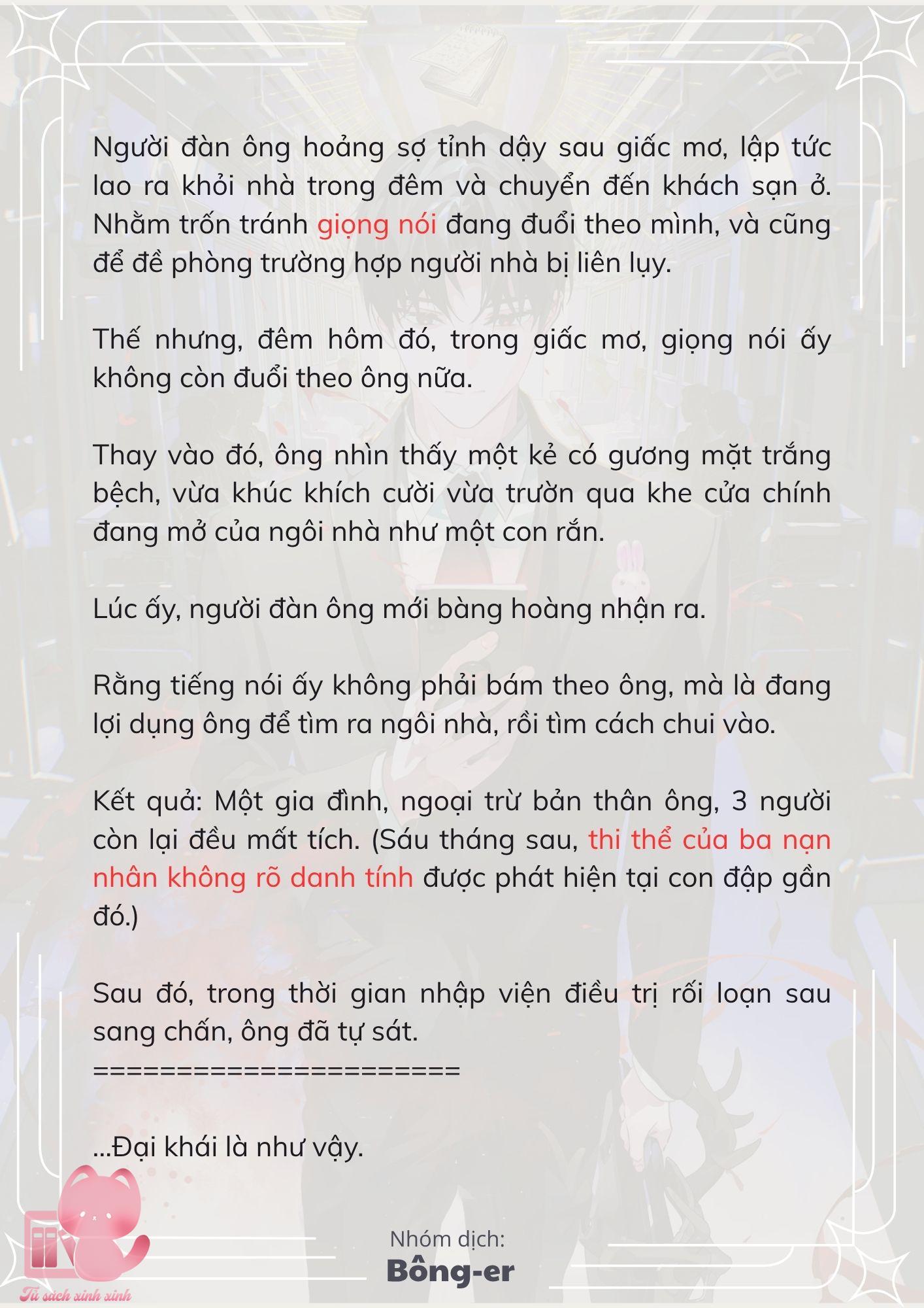 [Novel] Dù Rơi Vào Truyện Kinh Dị, Tôi Vẫn Phải Đi Làm - Chap 34 - Trang 7