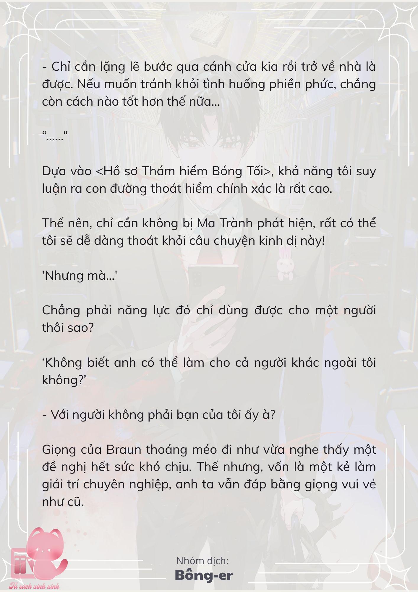 [Novel] Dù Rơi Vào Truyện Kinh Dị, Tôi Vẫn Phải Đi Làm - Chap 34 - Trang 10