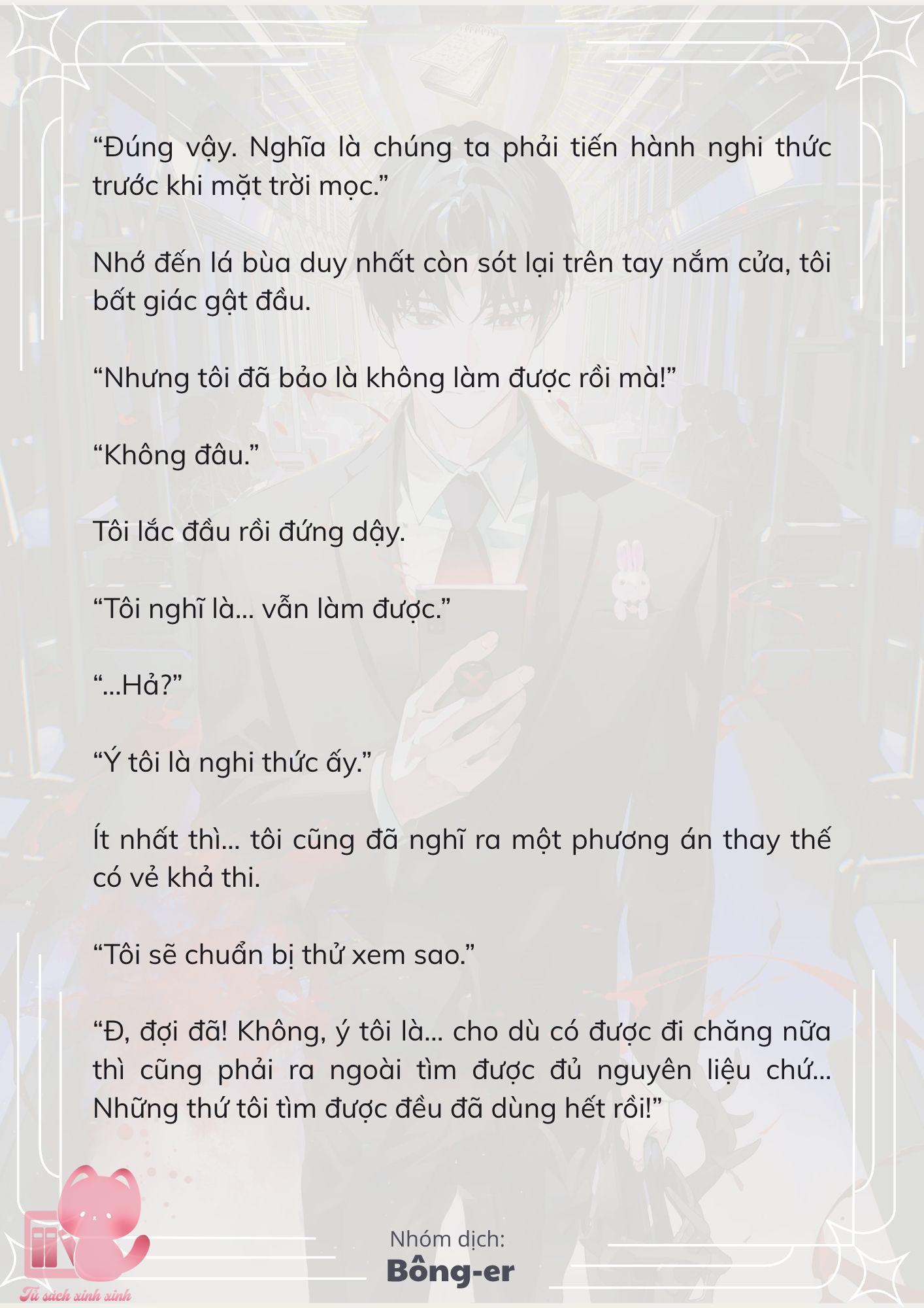 [Novel] Dù Rơi Vào Truyện Kinh Dị, Tôi Vẫn Phải Đi Làm - Chap 35 - Trang 17