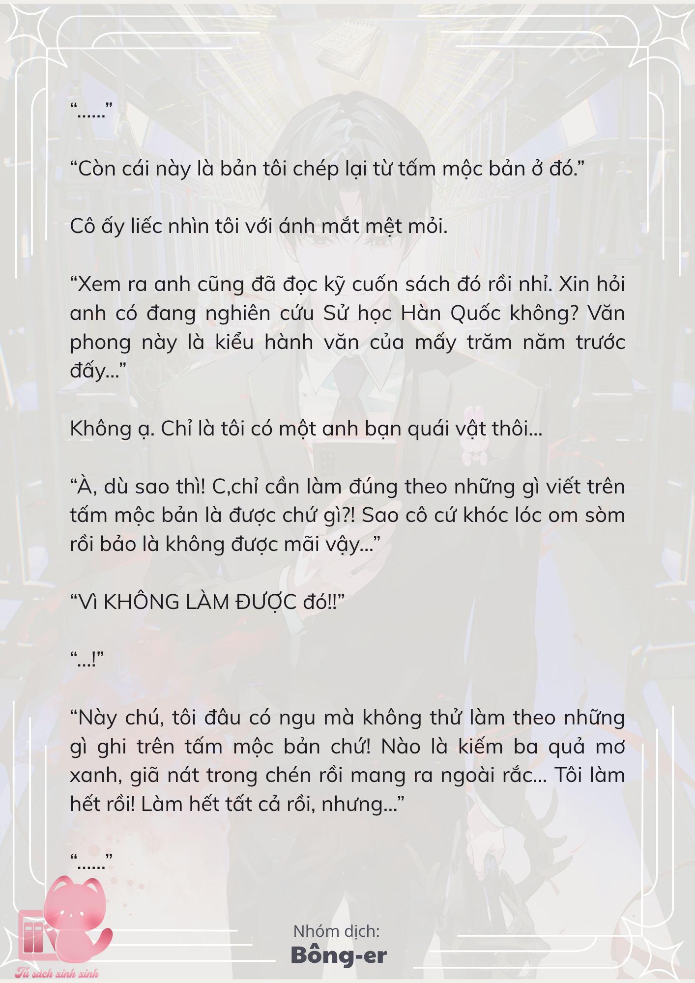 [Novel] Dù Rơi Vào Truyện Kinh Dị, Tôi Vẫn Phải Đi Làm - Chap 35 - Trang 10