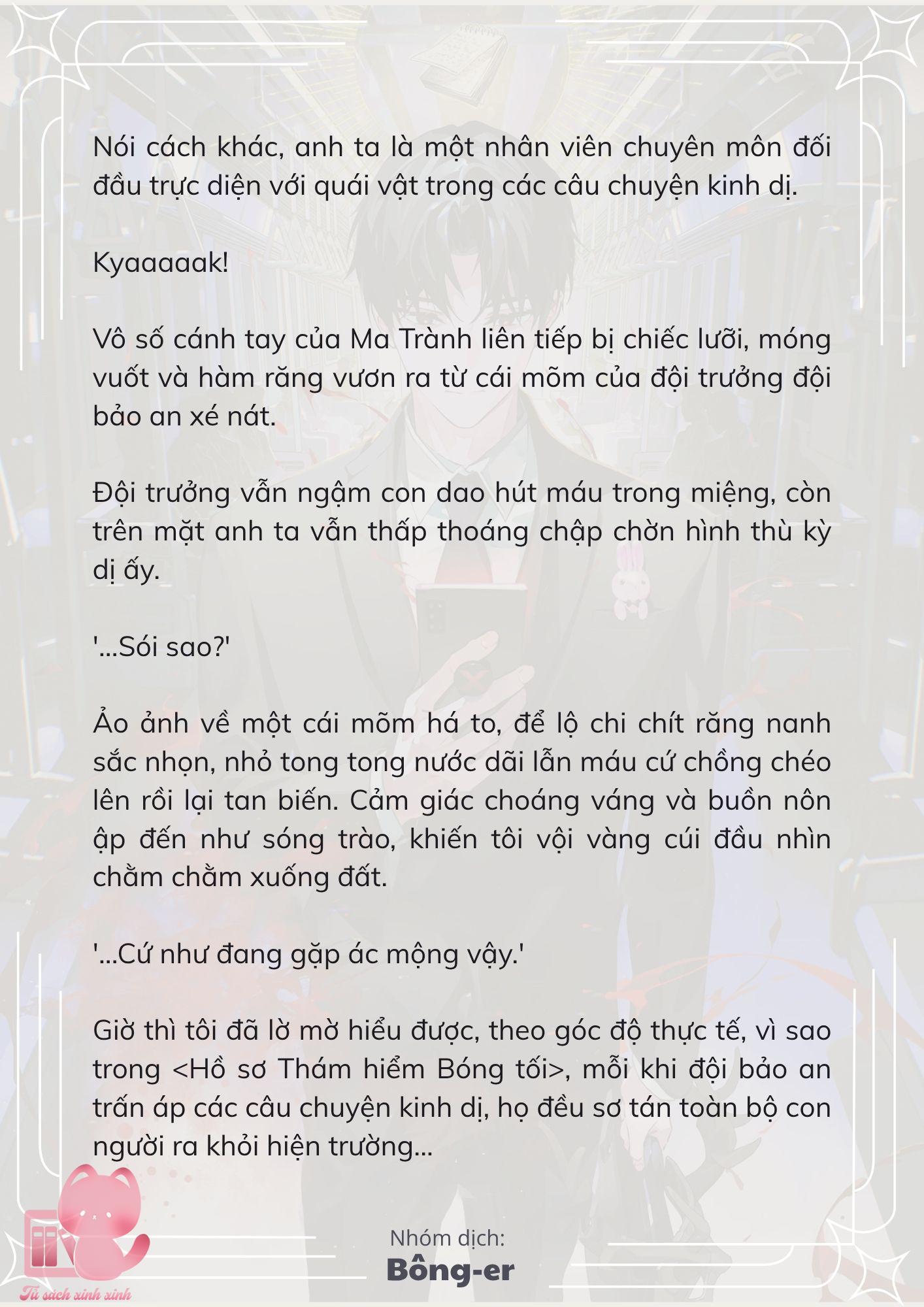 [Novel] Dù Rơi Vào Truyện Kinh Dị, Tôi Vẫn Phải Đi Làm - Chap 37 - Trang 21