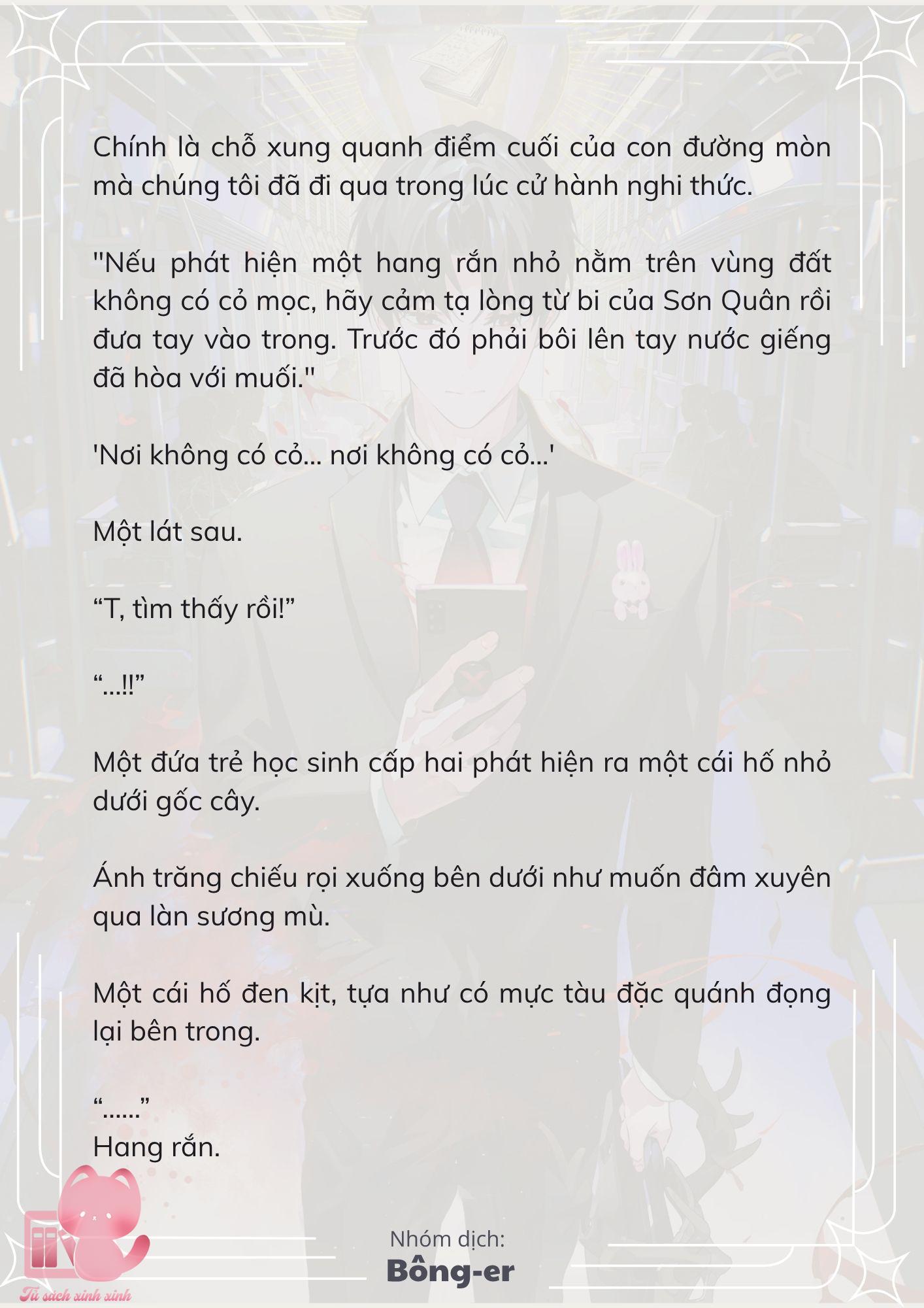 [Novel] Dù Rơi Vào Truyện Kinh Dị, Tôi Vẫn Phải Đi Làm - Chap 37 - Trang 35