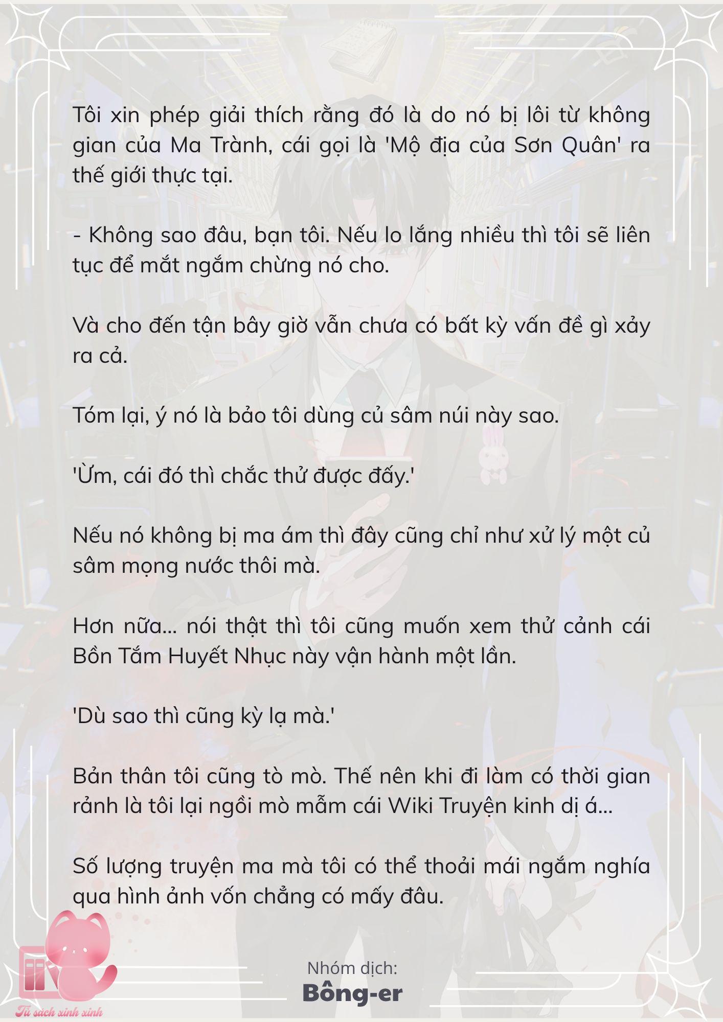 [Novel] Dù Rơi Vào Truyện Kinh Dị, Tôi Vẫn Phải Đi Làm - Chap 38 - Trang 23