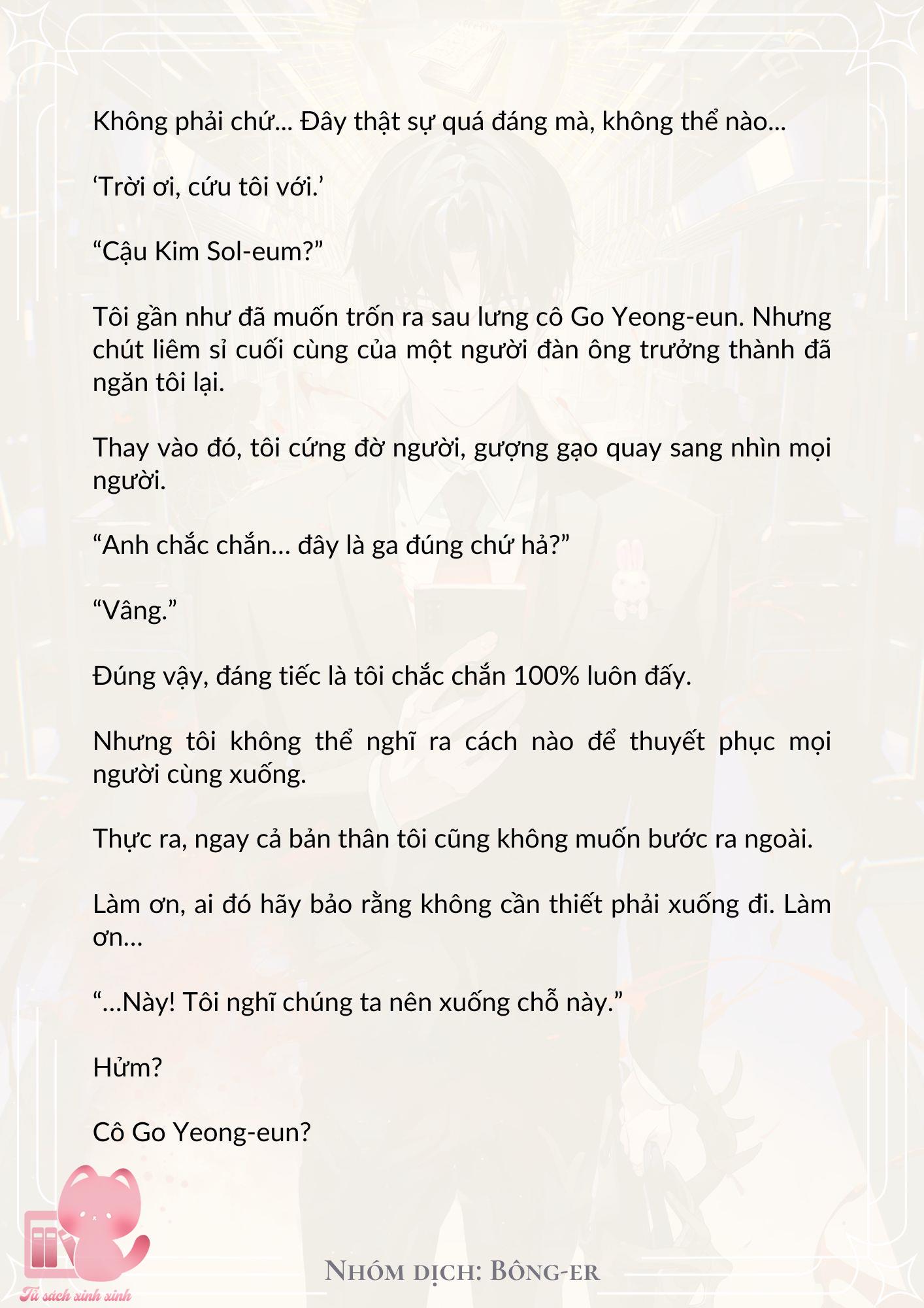 [Novel] Dù Rơi Vào Truyện Kinh Dị, Tôi Vẫn Phải Đi Làm - Chap 4 - Trang 10