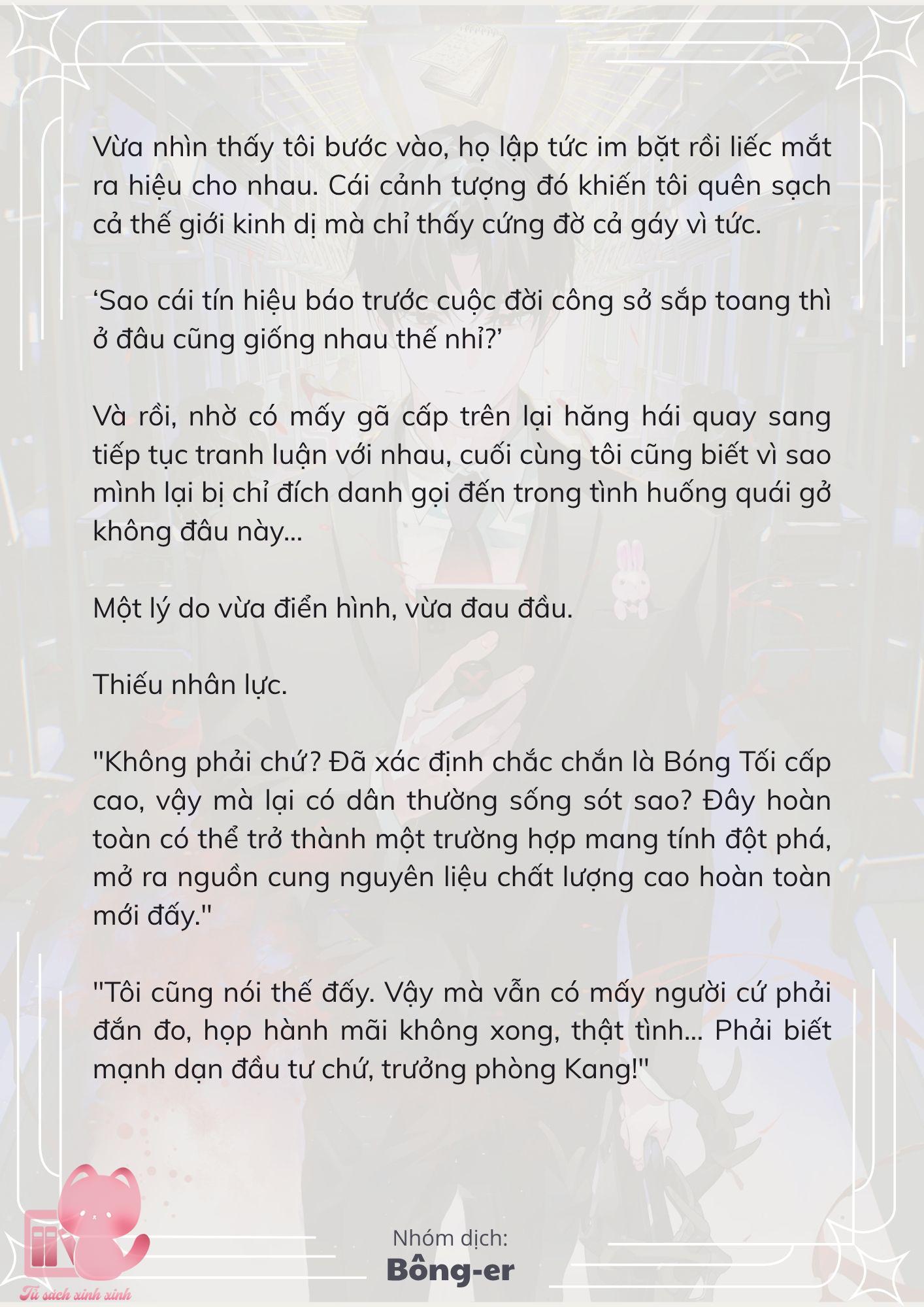 [Novel] Dù Rơi Vào Truyện Kinh Dị, Tôi Vẫn Phải Đi Làm - Chap 40 - Trang 7