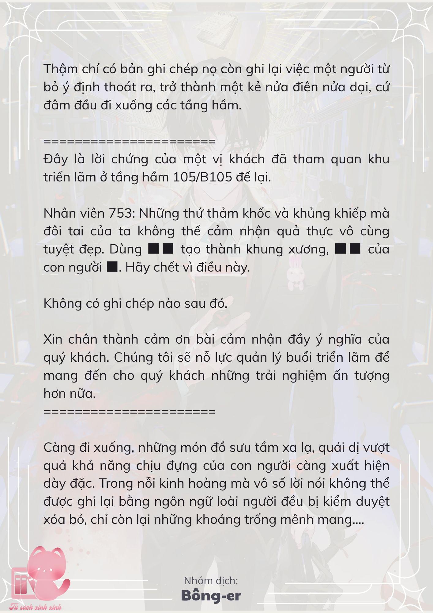 [Novel] Dù Rơi Vào Truyện Kinh Dị, Tôi Vẫn Phải Đi Làm - Chap 42 - Trang 11