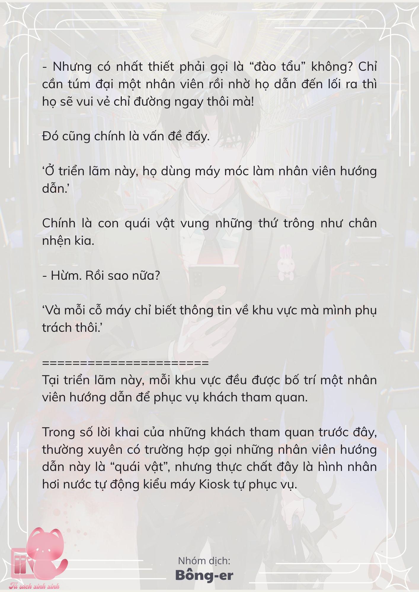 [Novel] Dù Rơi Vào Truyện Kinh Dị, Tôi Vẫn Phải Đi Làm - Chap 42 - Trang 4
