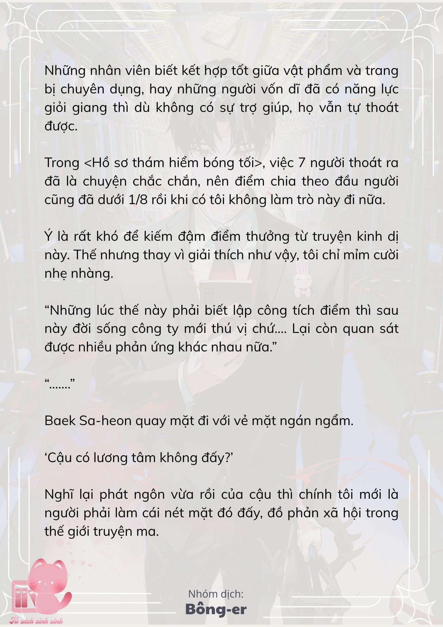 [Novel] Dù Rơi Vào Truyện Kinh Dị, Tôi Vẫn Phải Đi Làm - Chap 47 - Trang 10