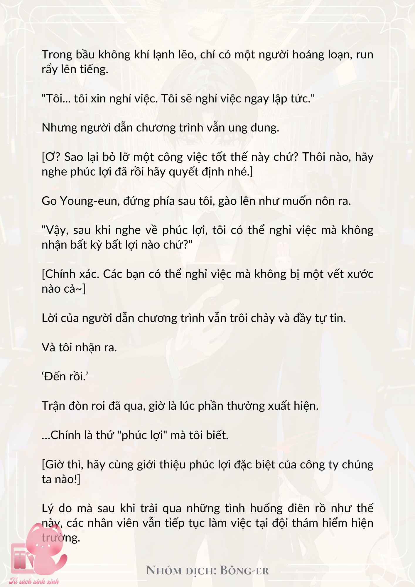 [Novel] Dù Rơi Vào Truyện Kinh Dị, Tôi Vẫn Phải Đi Làm - Chap 5 - Trang 8