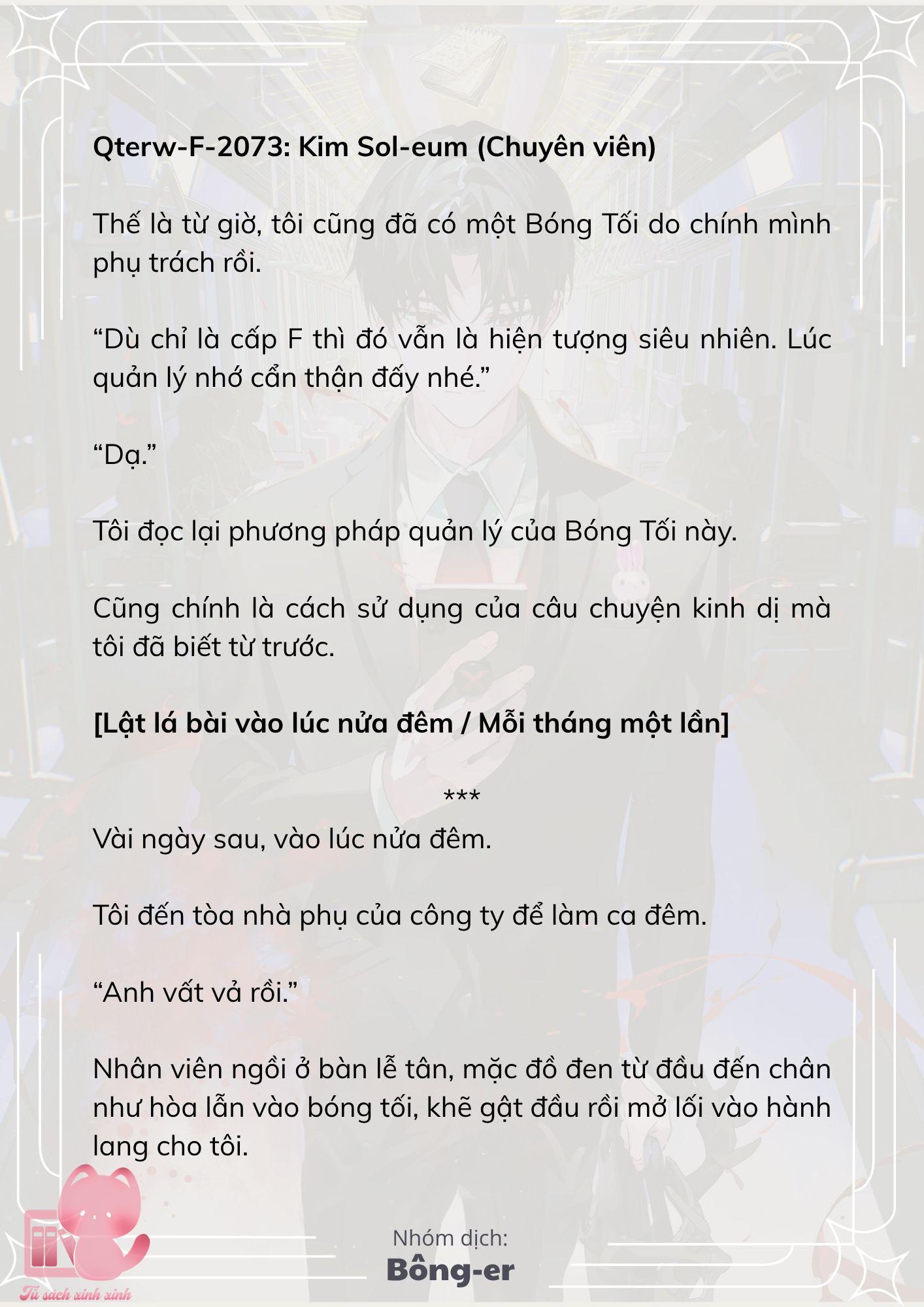 [Novel] Dù Rơi Vào Truyện Kinh Dị, Tôi Vẫn Phải Đi Làm - Chap 50 - Trang 7