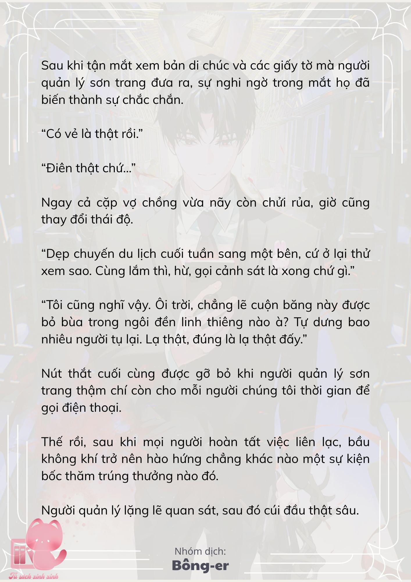 [Novel] Dù Rơi Vào Truyện Kinh Dị, Tôi Vẫn Phải Đi Làm - Chap 52 - Trang 19