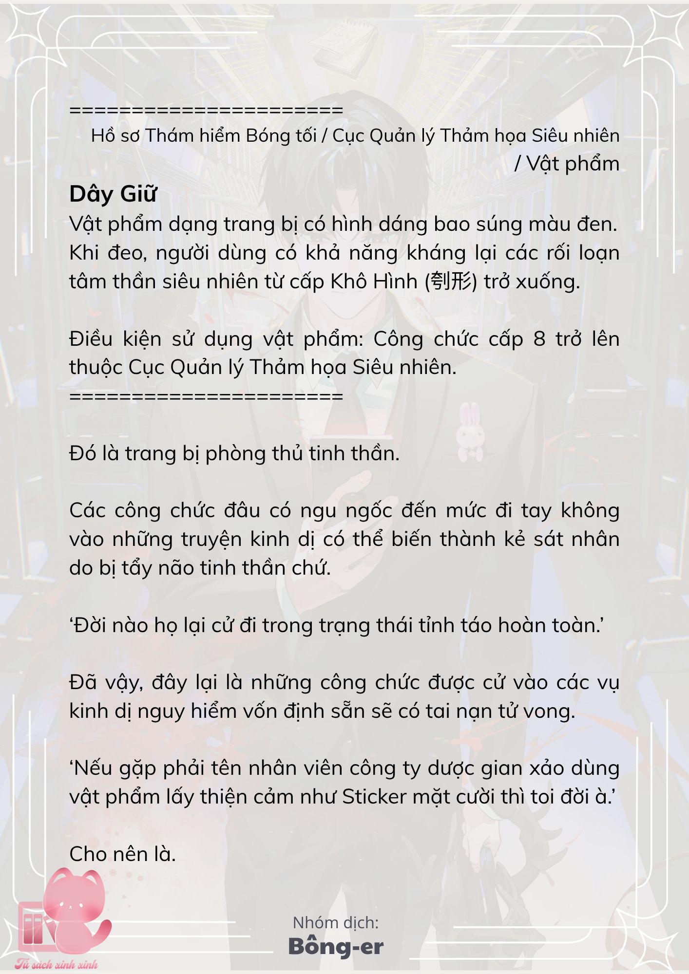 [Novel] Dù Rơi Vào Truyện Kinh Dị, Tôi Vẫn Phải Đi Làm - Chap 54 - Trang 9
