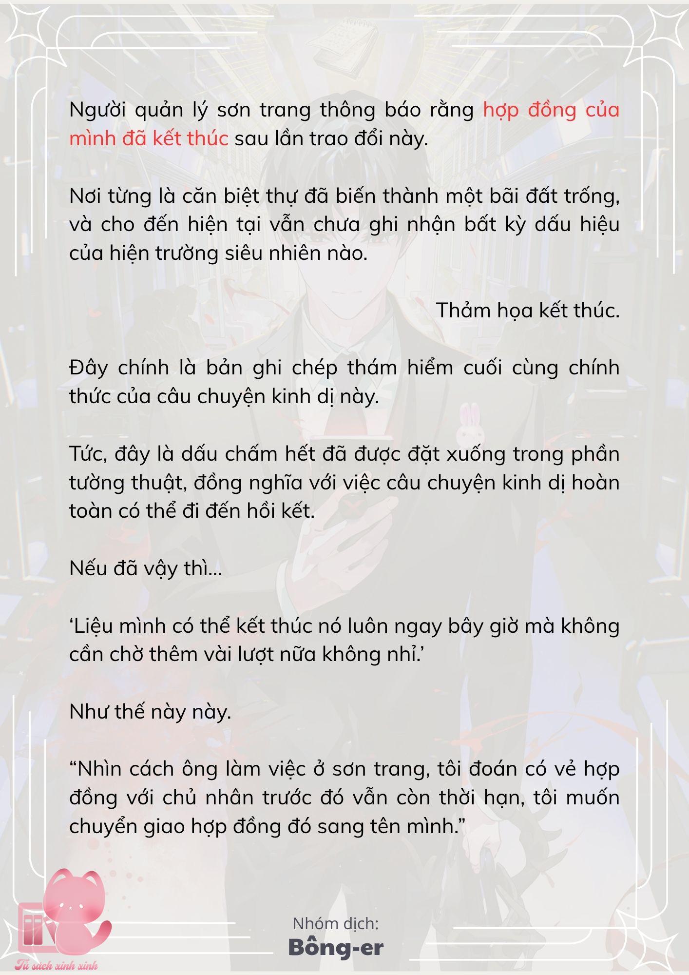 [Novel] Dù Rơi Vào Truyện Kinh Dị, Tôi Vẫn Phải Đi Làm - Chap 55 - Trang 11