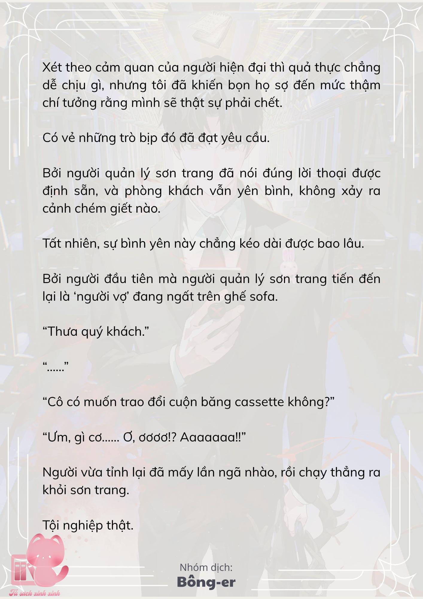 [Novel] Dù Rơi Vào Truyện Kinh Dị, Tôi Vẫn Phải Đi Làm - Chap 55 - Trang 4