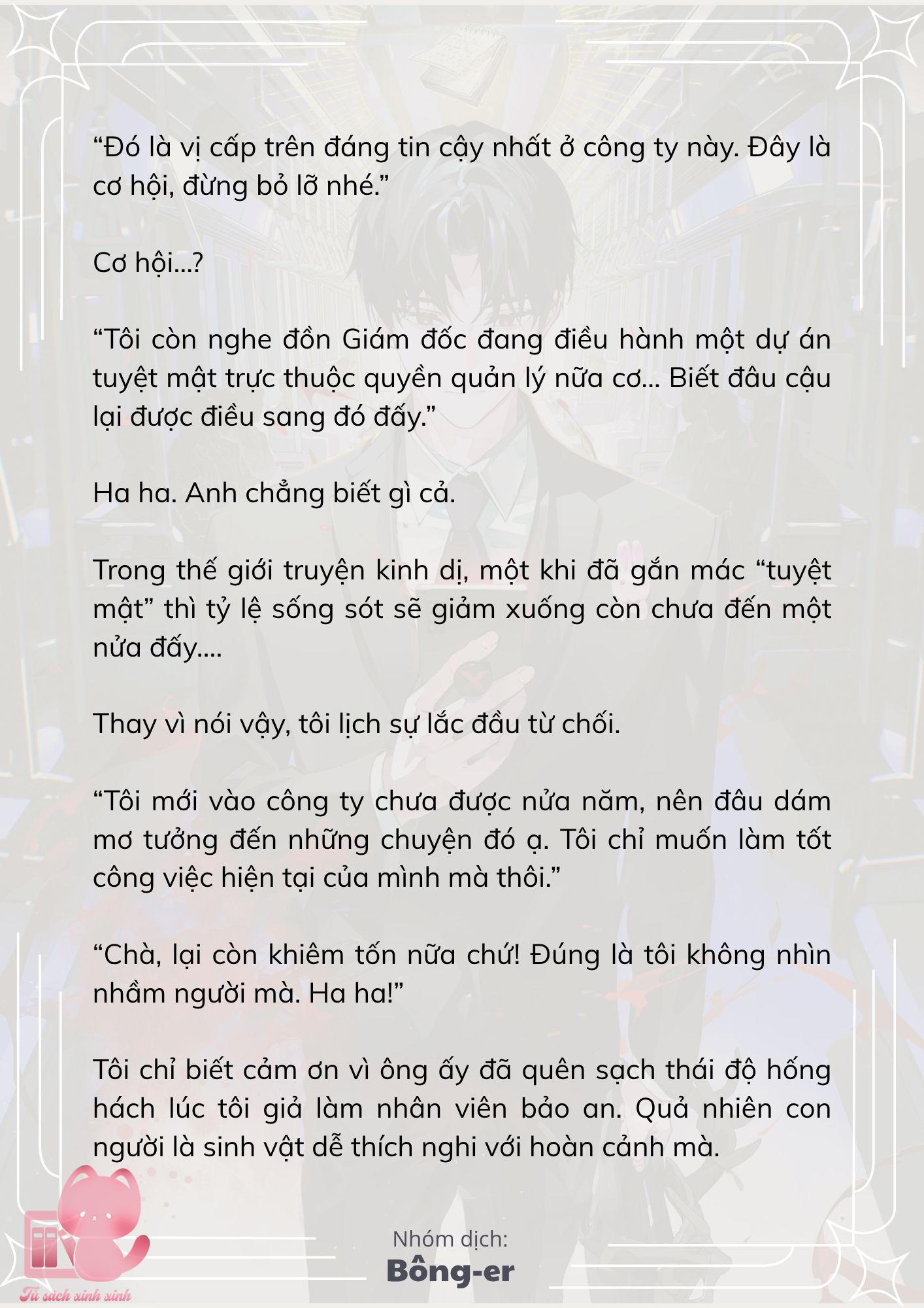 [Novel] Dù Rơi Vào Truyện Kinh Dị, Tôi Vẫn Phải Đi Làm - Chap 56 - Trang 21
