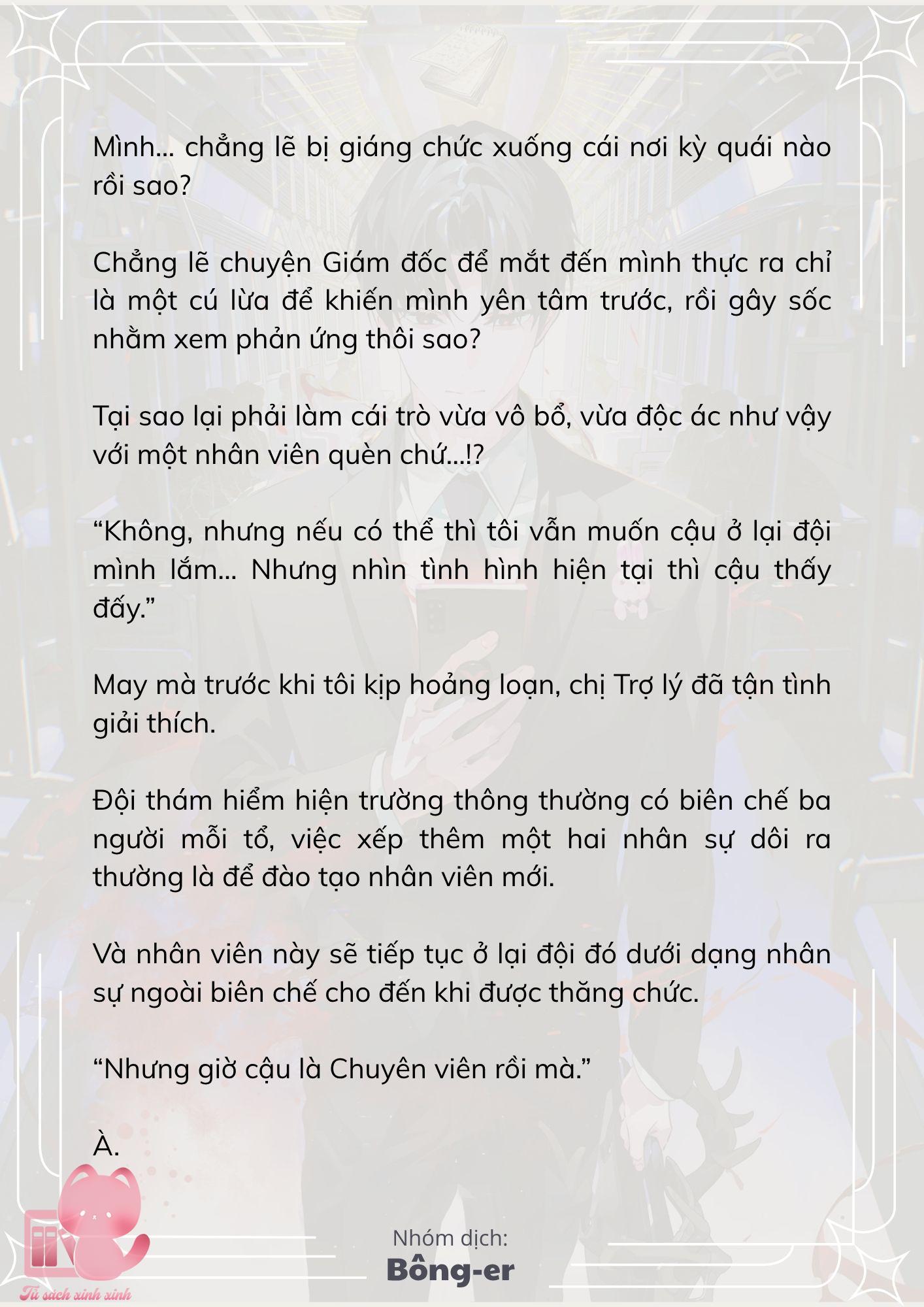 [Novel] Dù Rơi Vào Truyện Kinh Dị, Tôi Vẫn Phải Đi Làm - Chap 56 - Trang 23
