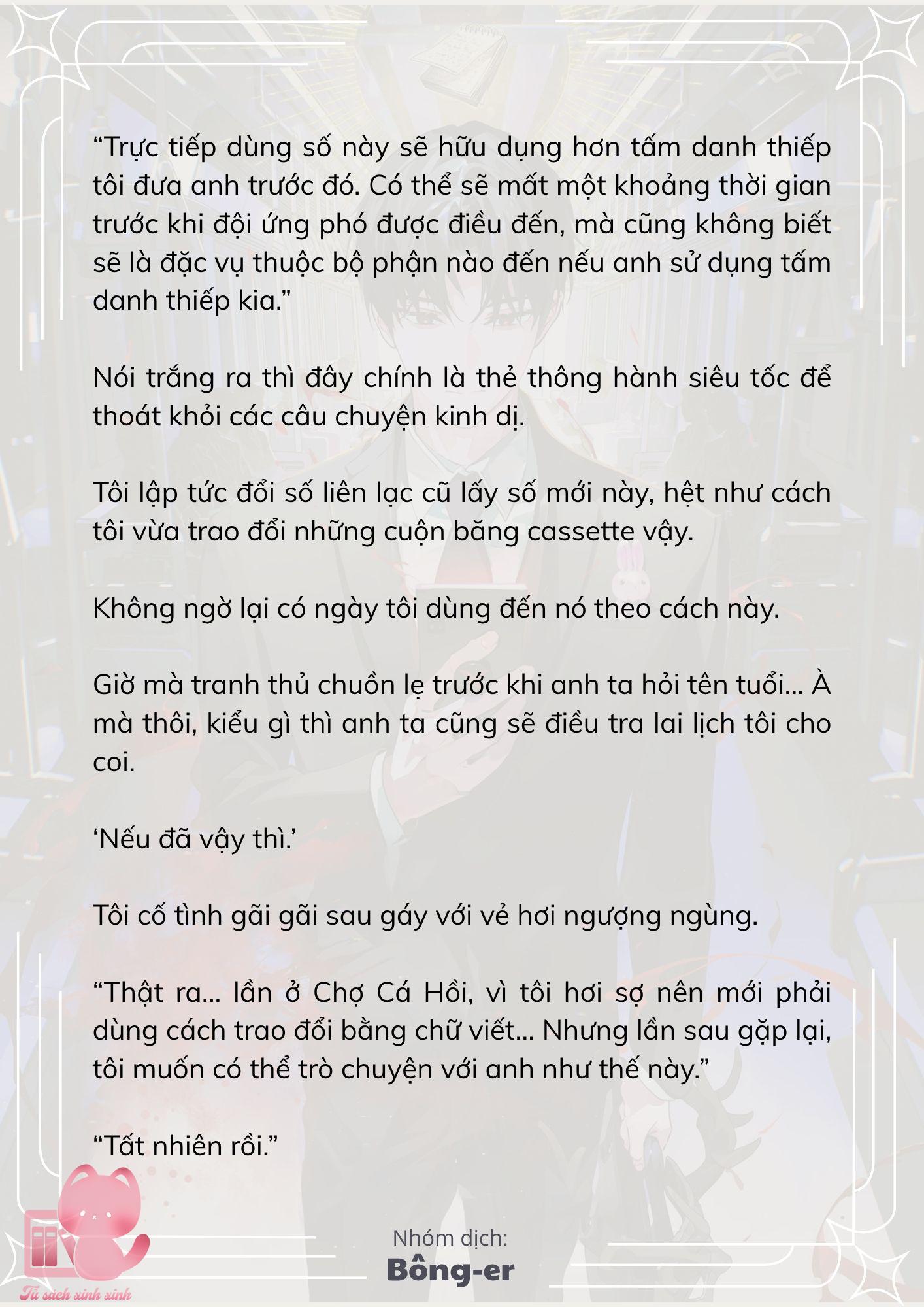 [Novel] Dù Rơi Vào Truyện Kinh Dị, Tôi Vẫn Phải Đi Làm - Chap 56 - Trang 10