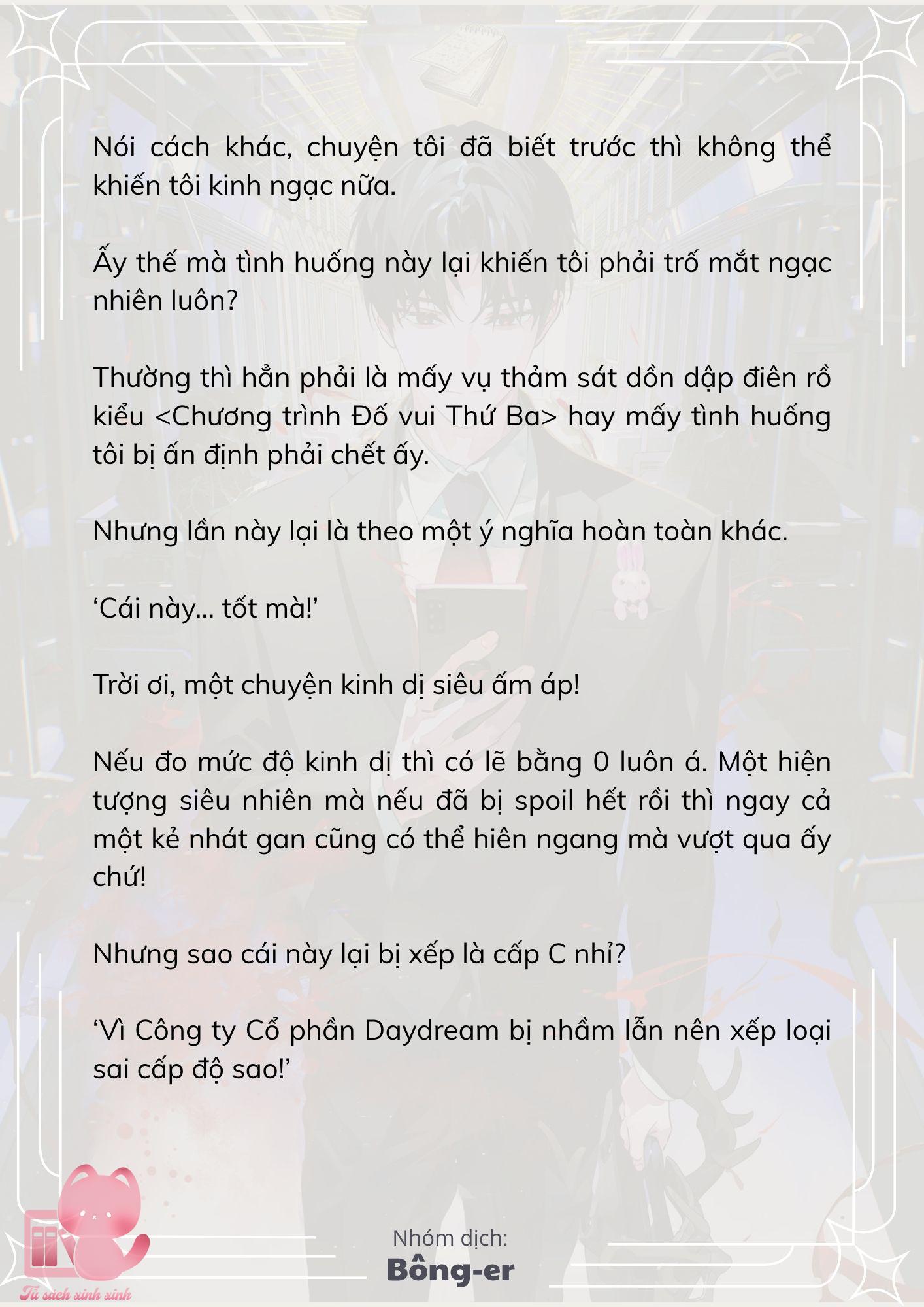 [Novel] Dù Rơi Vào Truyện Kinh Dị, Tôi Vẫn Phải Đi Làm - Chap 57 - Trang 12