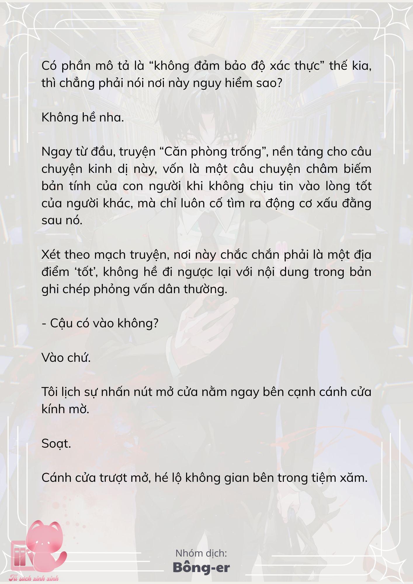 [Novel] Dù Rơi Vào Truyện Kinh Dị, Tôi Vẫn Phải Đi Làm - Chap 58 - Trang 3