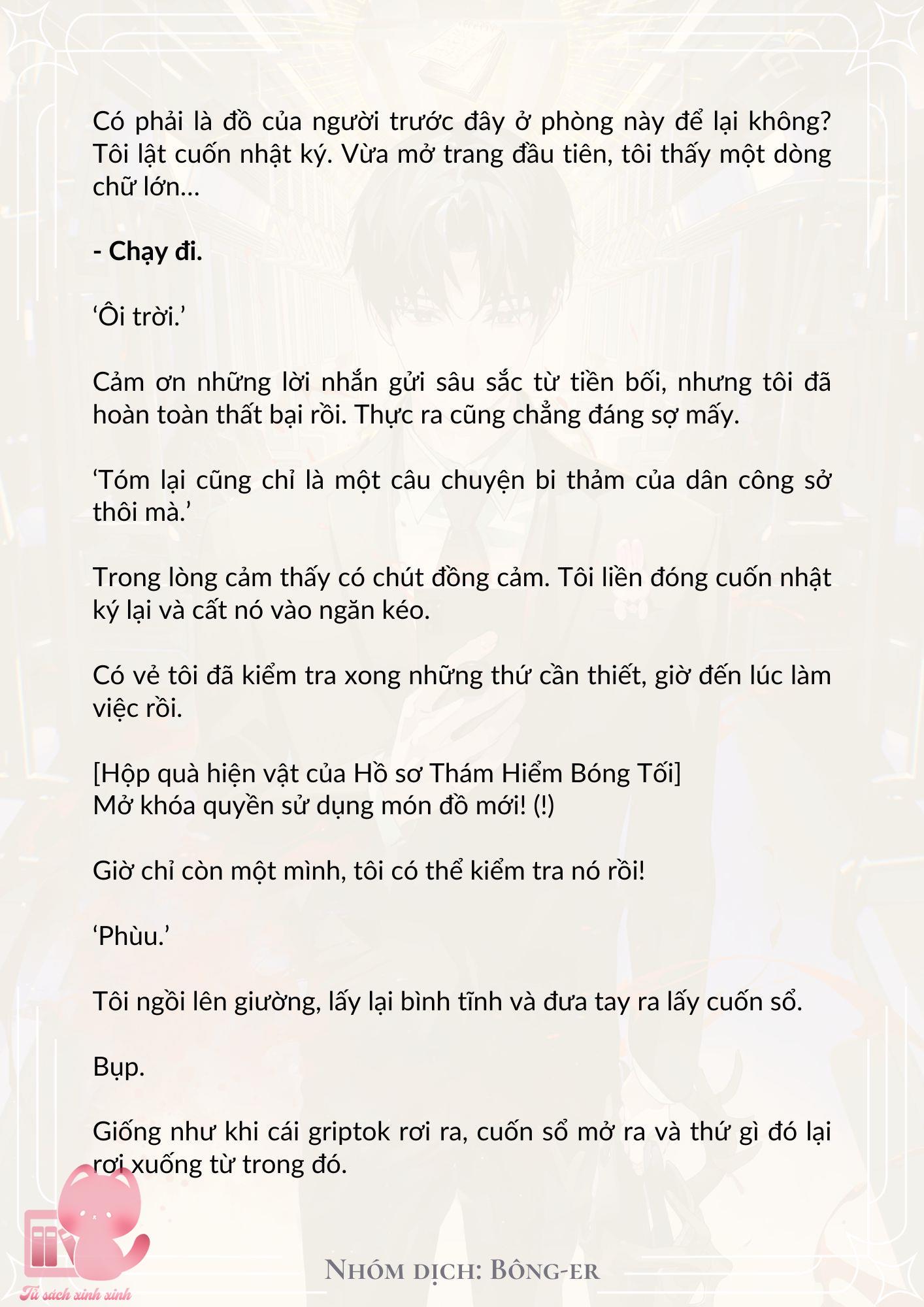 [Novel] Dù Rơi Vào Truyện Kinh Dị, Tôi Vẫn Phải Đi Làm - Chap 6 - Trang 11