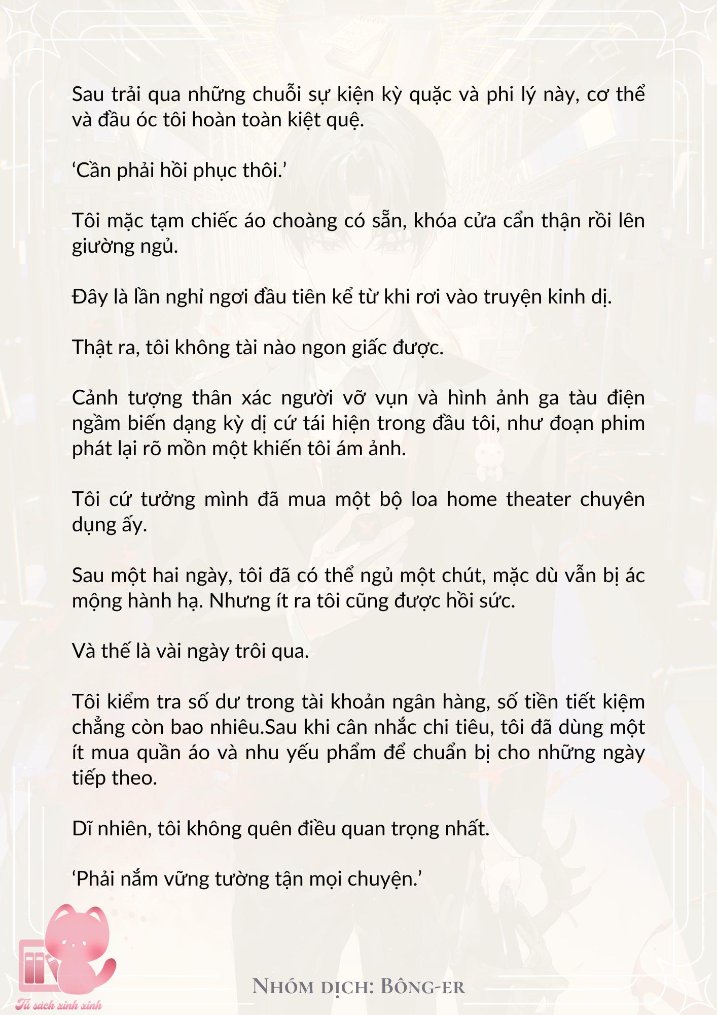 [Novel] Dù Rơi Vào Truyện Kinh Dị, Tôi Vẫn Phải Đi Làm - Chap 6 - Trang 15