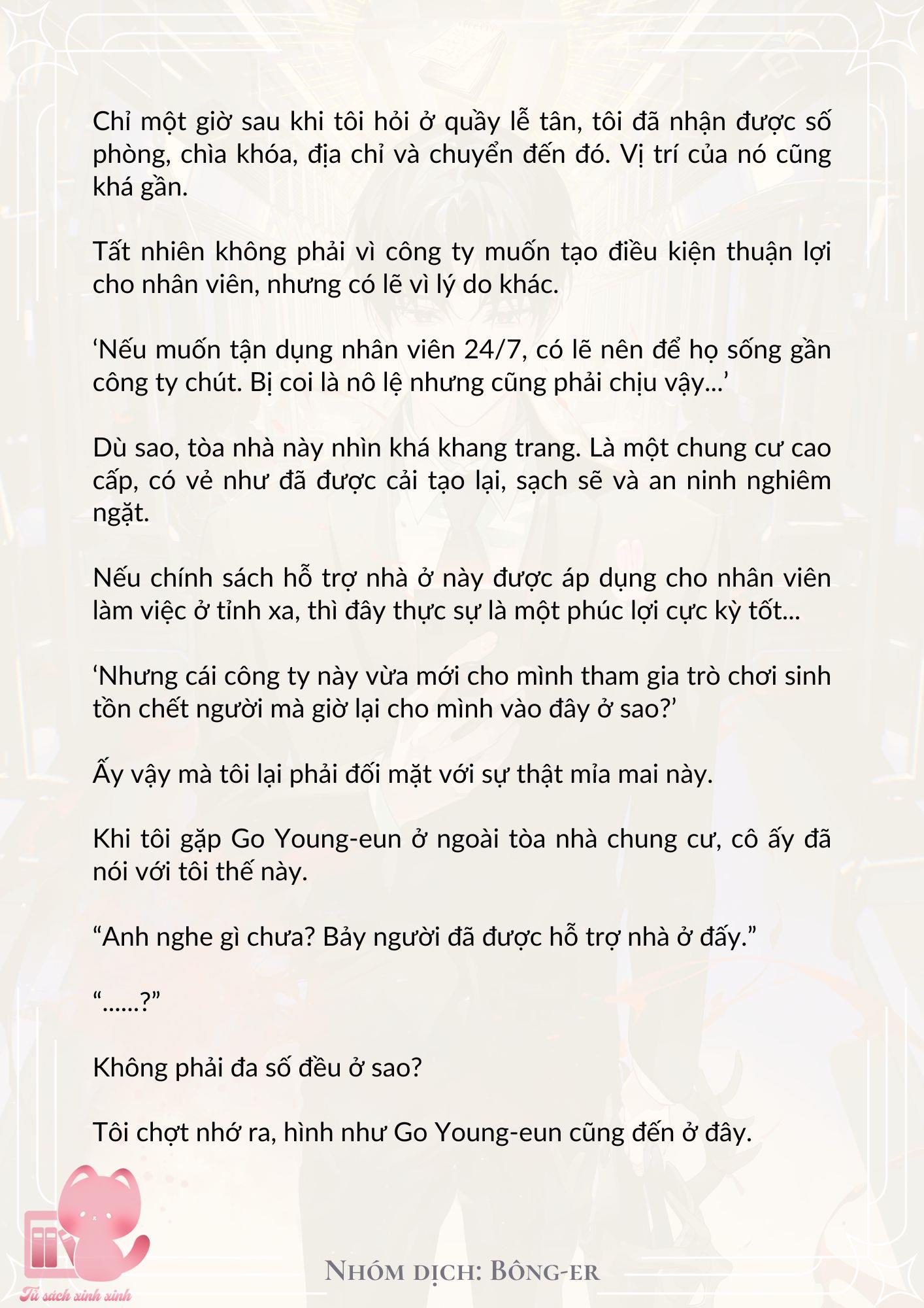 [Novel] Dù Rơi Vào Truyện Kinh Dị, Tôi Vẫn Phải Đi Làm - Chap 6 - Trang 4