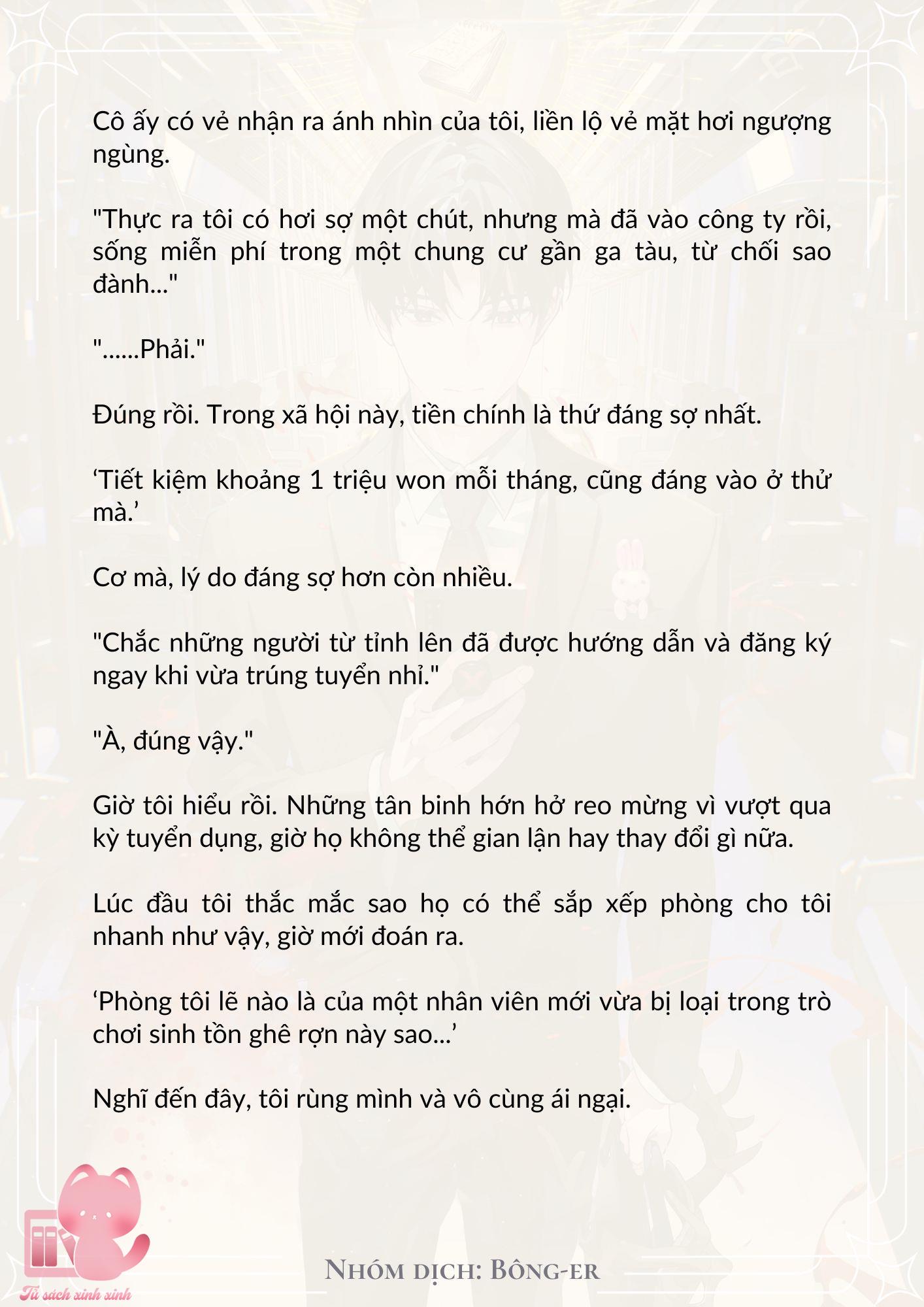 [Novel] Dù Rơi Vào Truyện Kinh Dị, Tôi Vẫn Phải Đi Làm - Chap 6 - Trang 5
