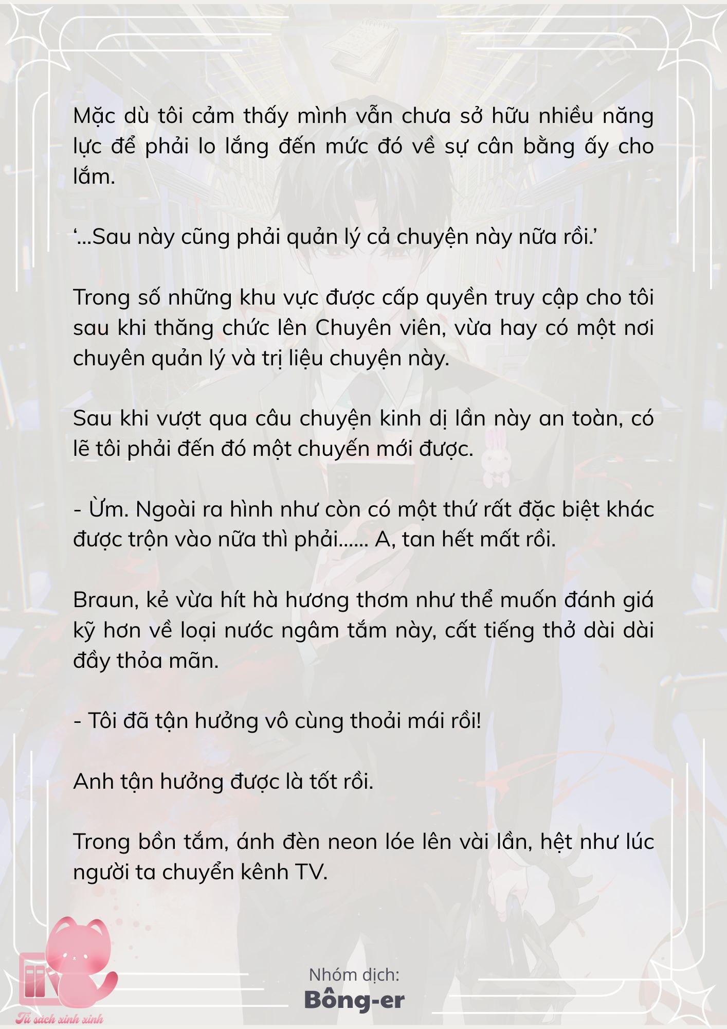 [Novel] Dù Rơi Vào Truyện Kinh Dị, Tôi Vẫn Phải Đi Làm - Chap 61 - Trang 6
