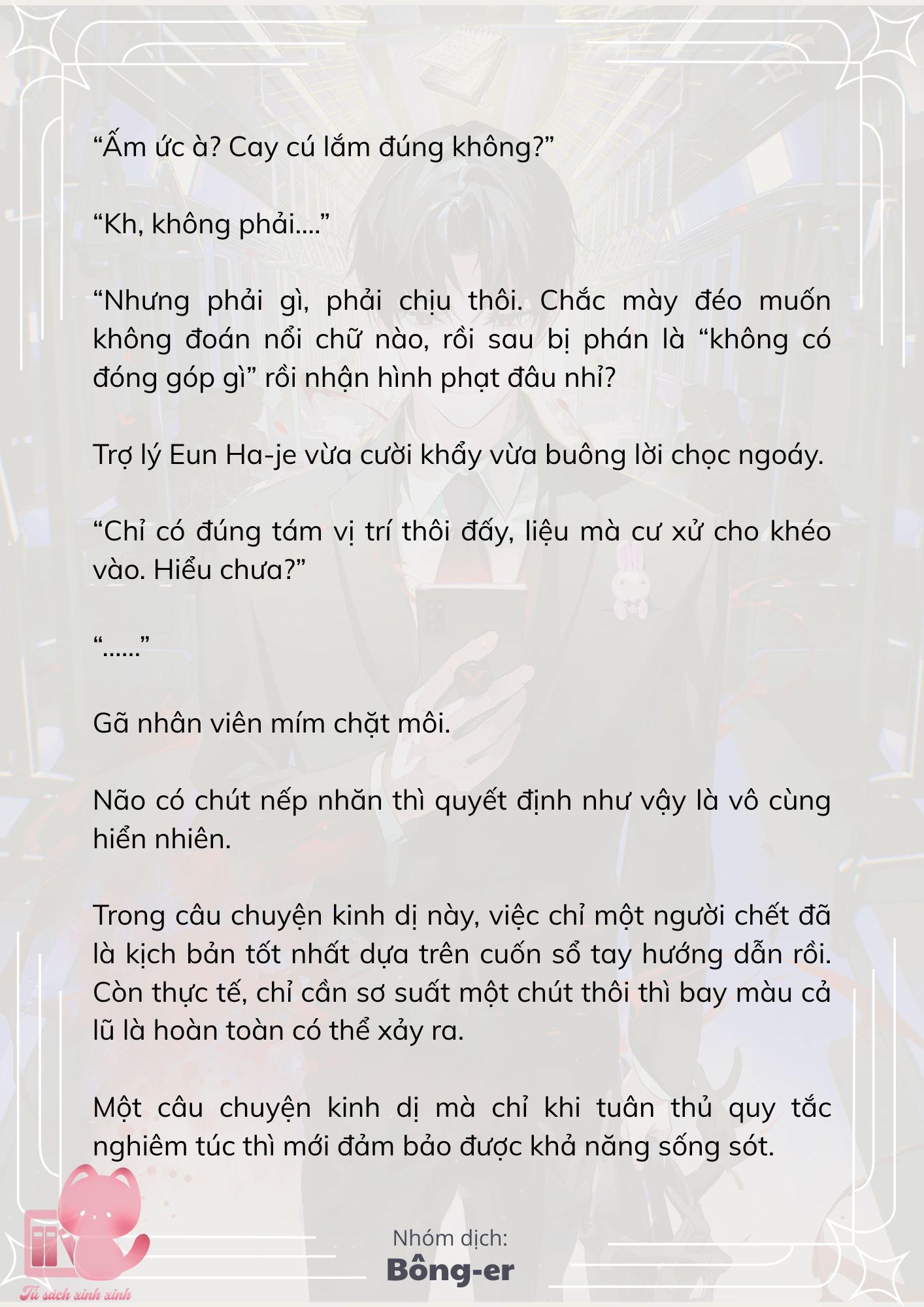 [Novel] Dù Rơi Vào Truyện Kinh Dị, Tôi Vẫn Phải Đi Làm - Chap 62 - Trang 10