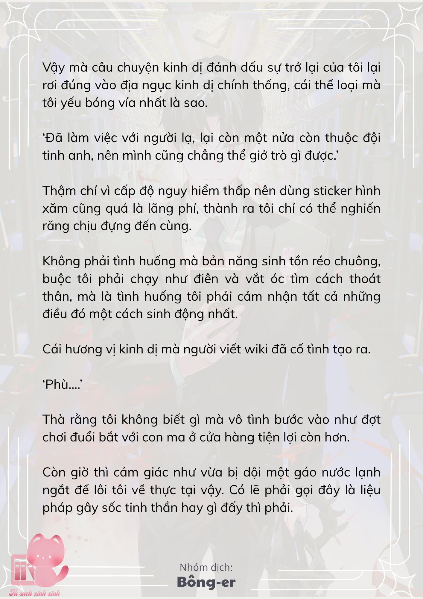 [Novel] Dù Rơi Vào Truyện Kinh Dị, Tôi Vẫn Phải Đi Làm - Chap 68 - Trang 16