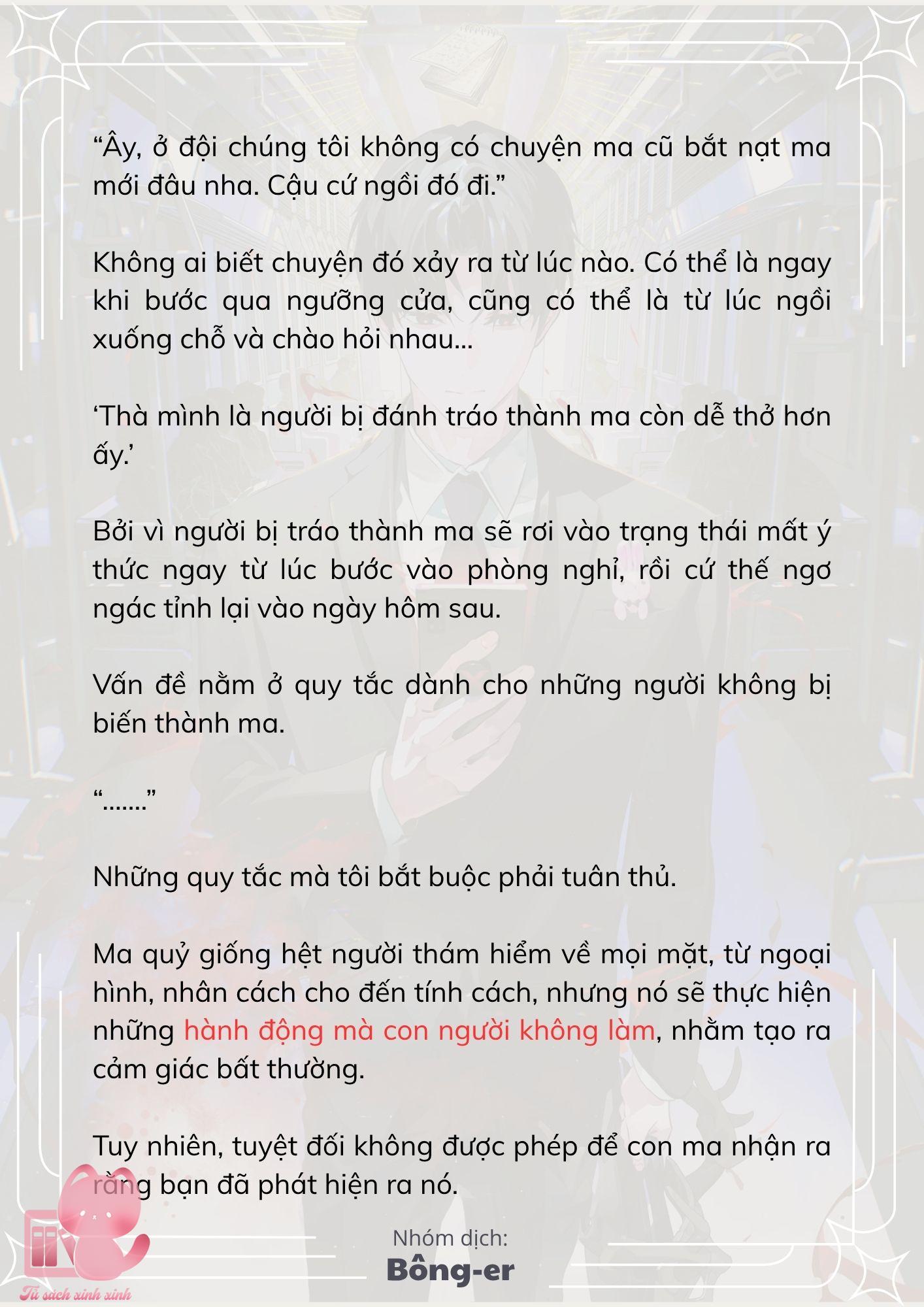 [Novel] Dù Rơi Vào Truyện Kinh Dị, Tôi Vẫn Phải Đi Làm - Chap 68 - Trang 24