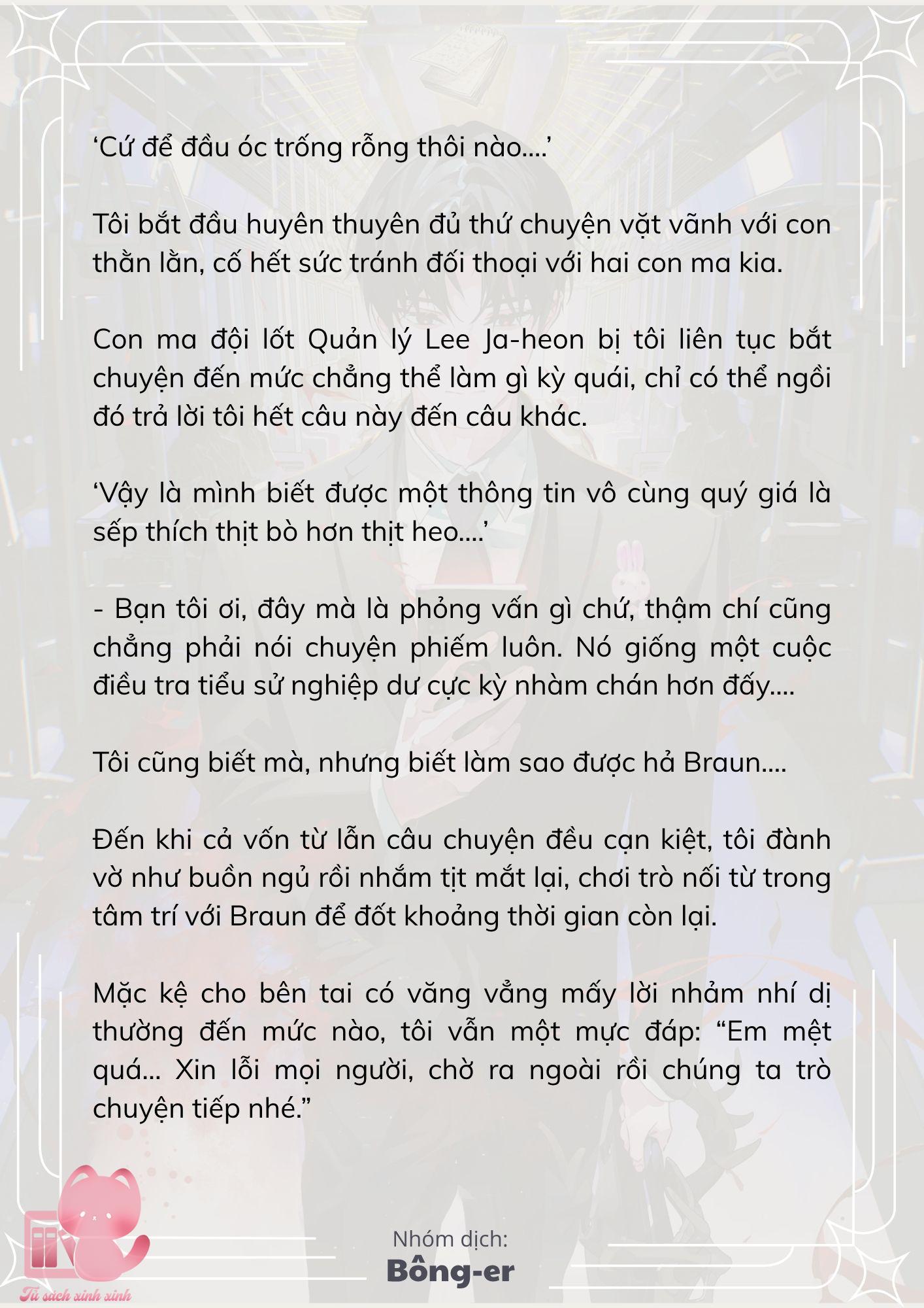 [Novel] Dù Rơi Vào Truyện Kinh Dị, Tôi Vẫn Phải Đi Làm - Chap 69 - Trang 24