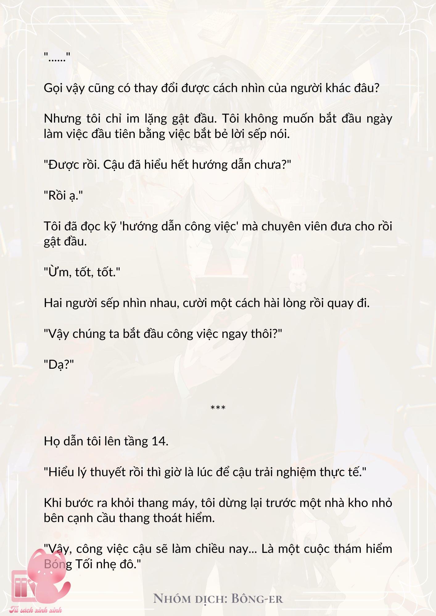 [Novel] Dù Rơi Vào Truyện Kinh Dị, Tôi Vẫn Phải Đi Làm - Chap 7 - Trang 12