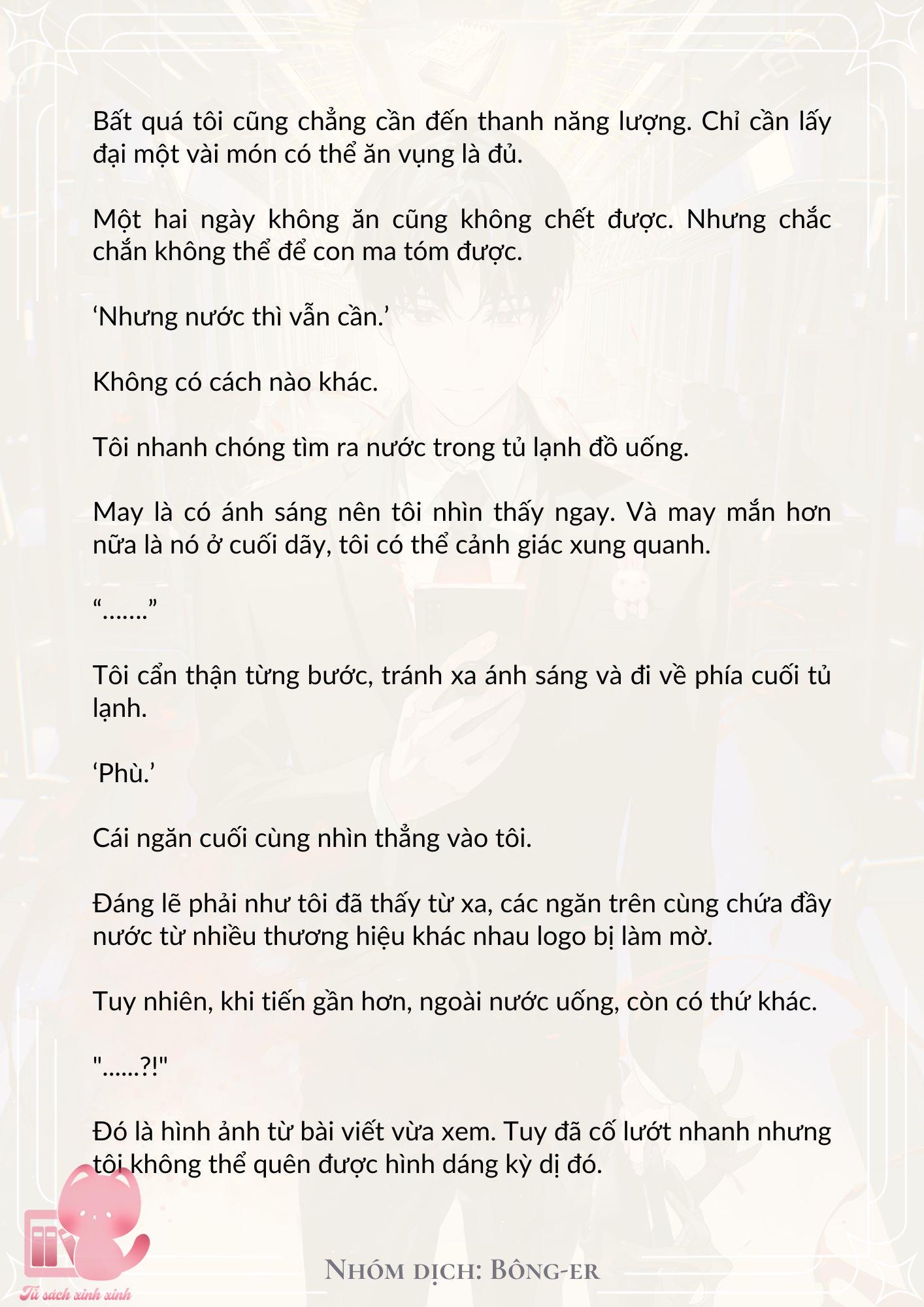 [Novel] Dù Rơi Vào Truyện Kinh Dị, Tôi Vẫn Phải Đi Làm - Chap 7 - Trang 19
