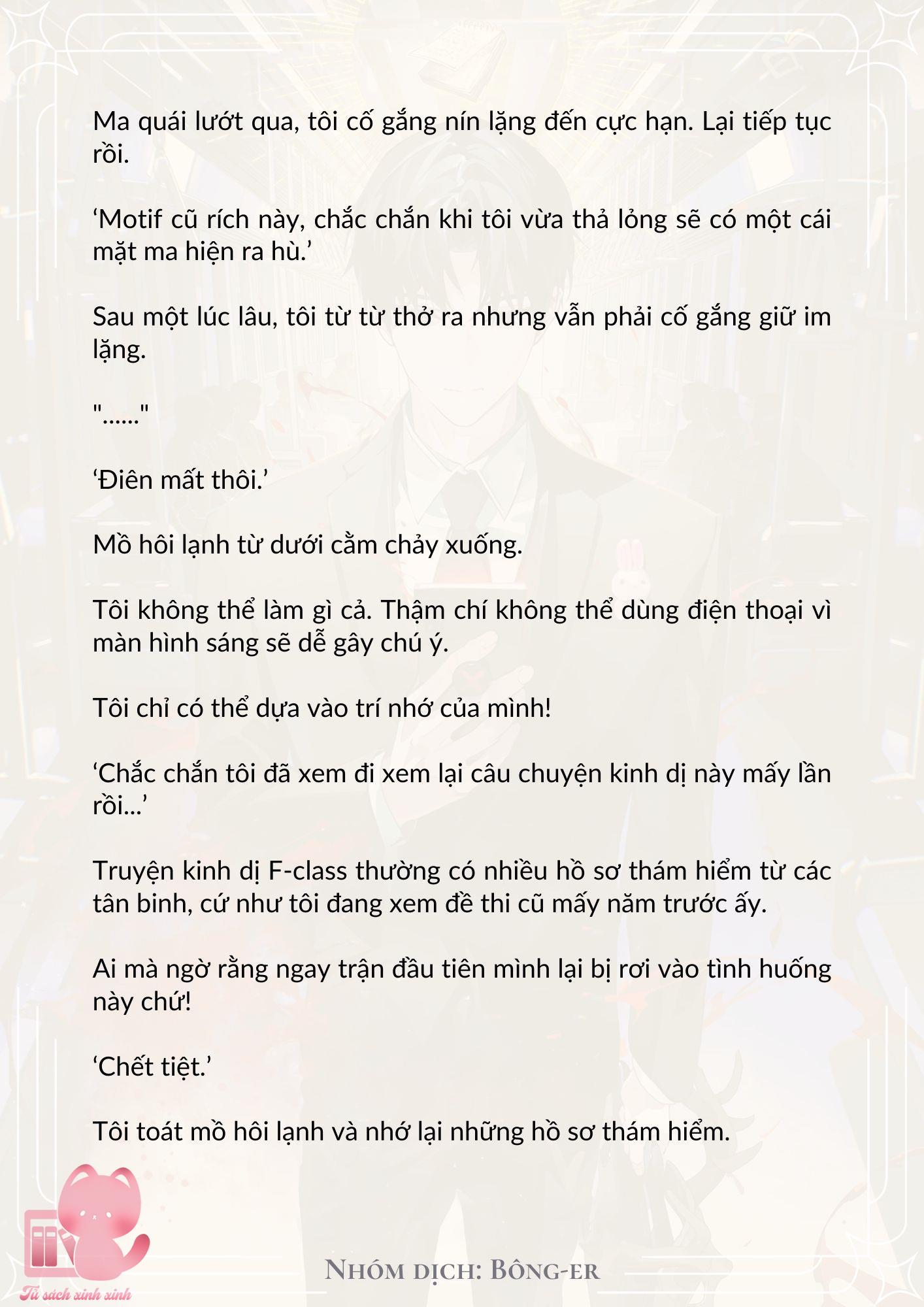 [Novel] Dù Rơi Vào Truyện Kinh Dị, Tôi Vẫn Phải Đi Làm - Chap 7 - Trang 23