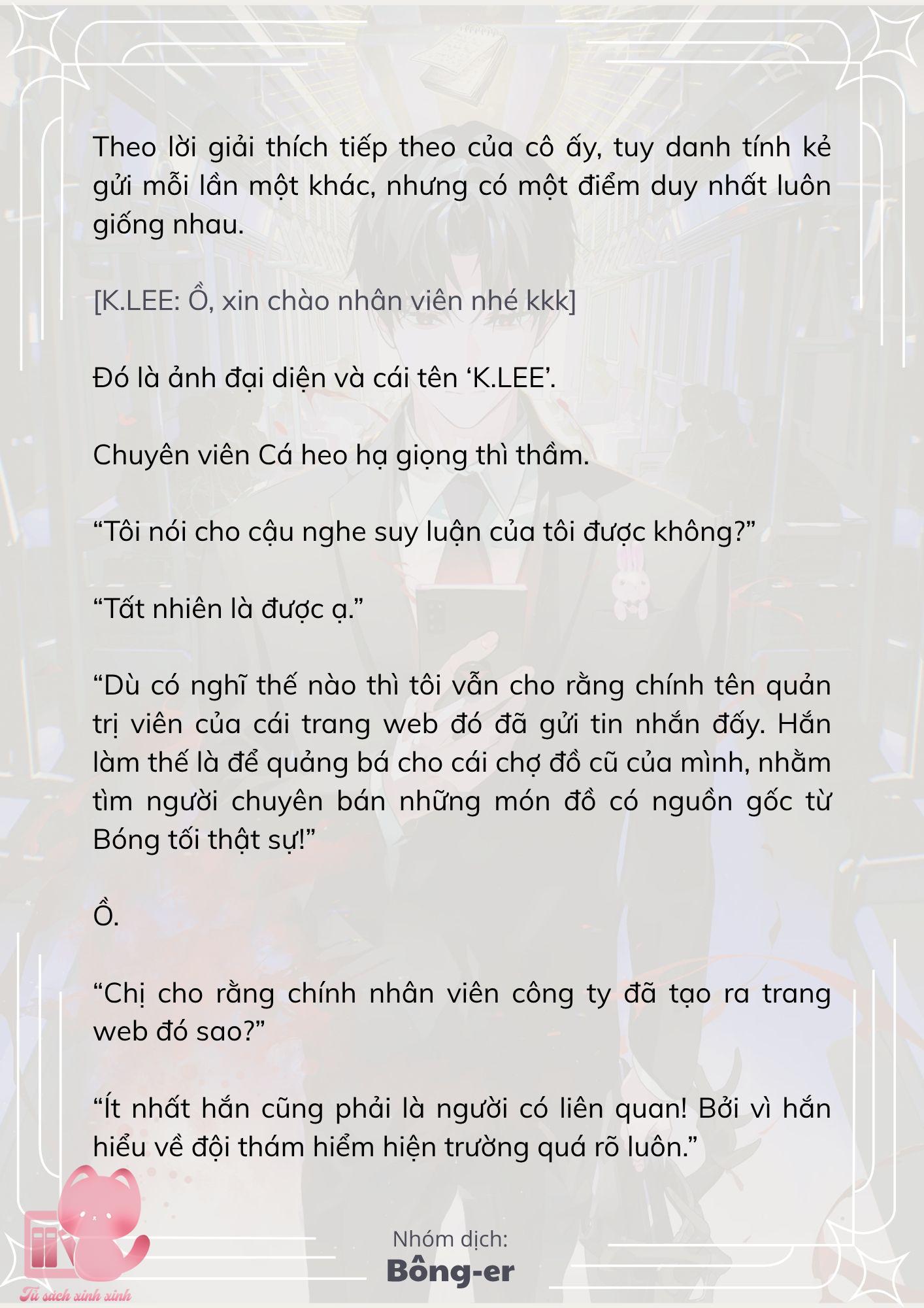 [Novel] Dù Rơi Vào Truyện Kinh Dị, Tôi Vẫn Phải Đi Làm - Chap 70 - Trang 7