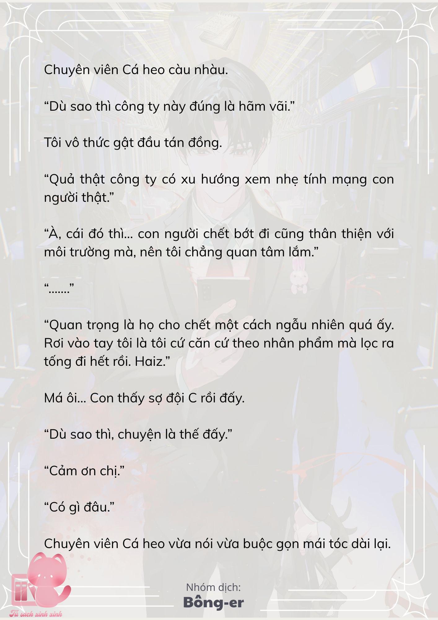 [Novel] Dù Rơi Vào Truyện Kinh Dị, Tôi Vẫn Phải Đi Làm - Chap 70 - Trang 9