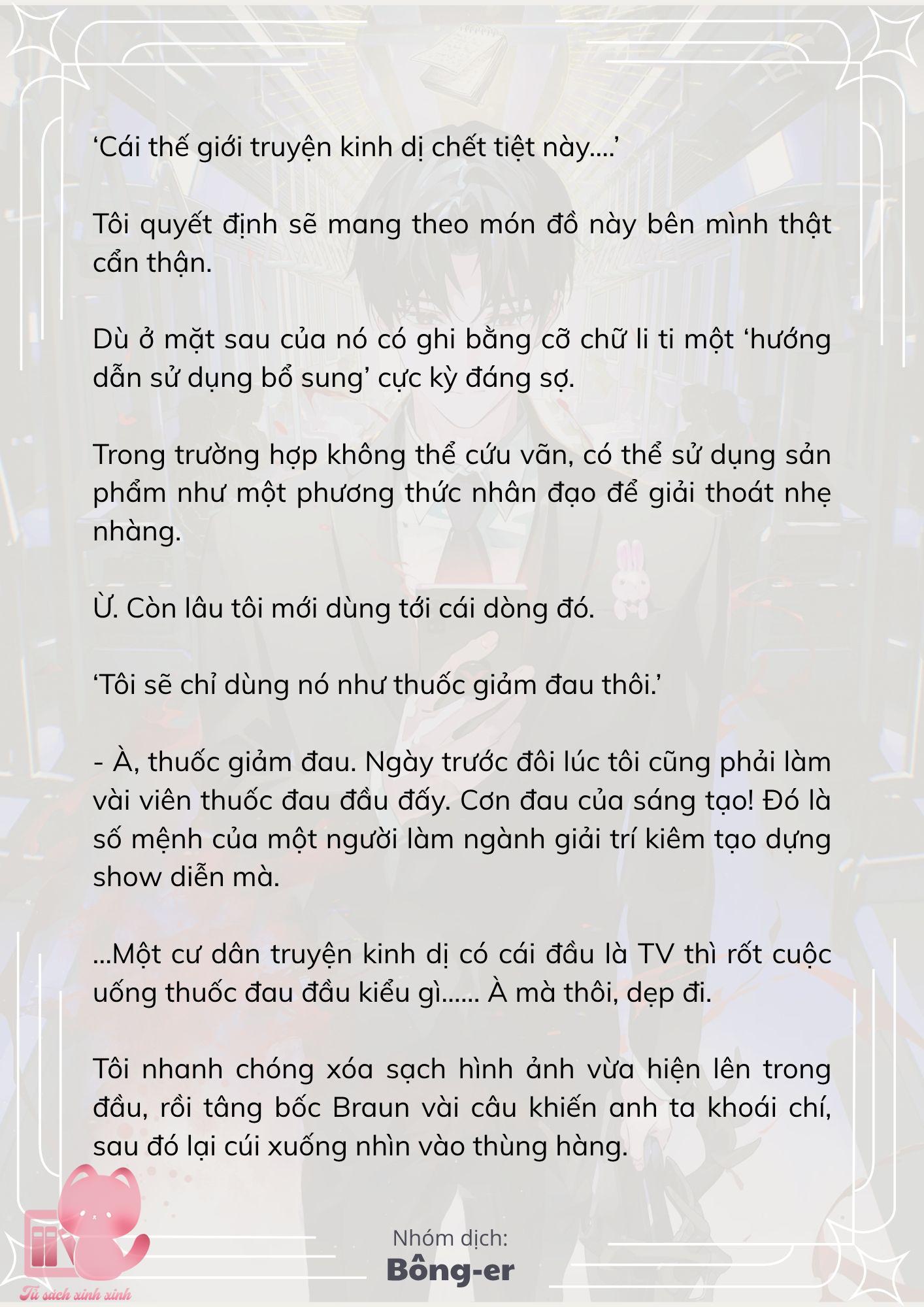 [Novel] Dù Rơi Vào Truyện Kinh Dị, Tôi Vẫn Phải Đi Làm - Chap 71 - Trang 8