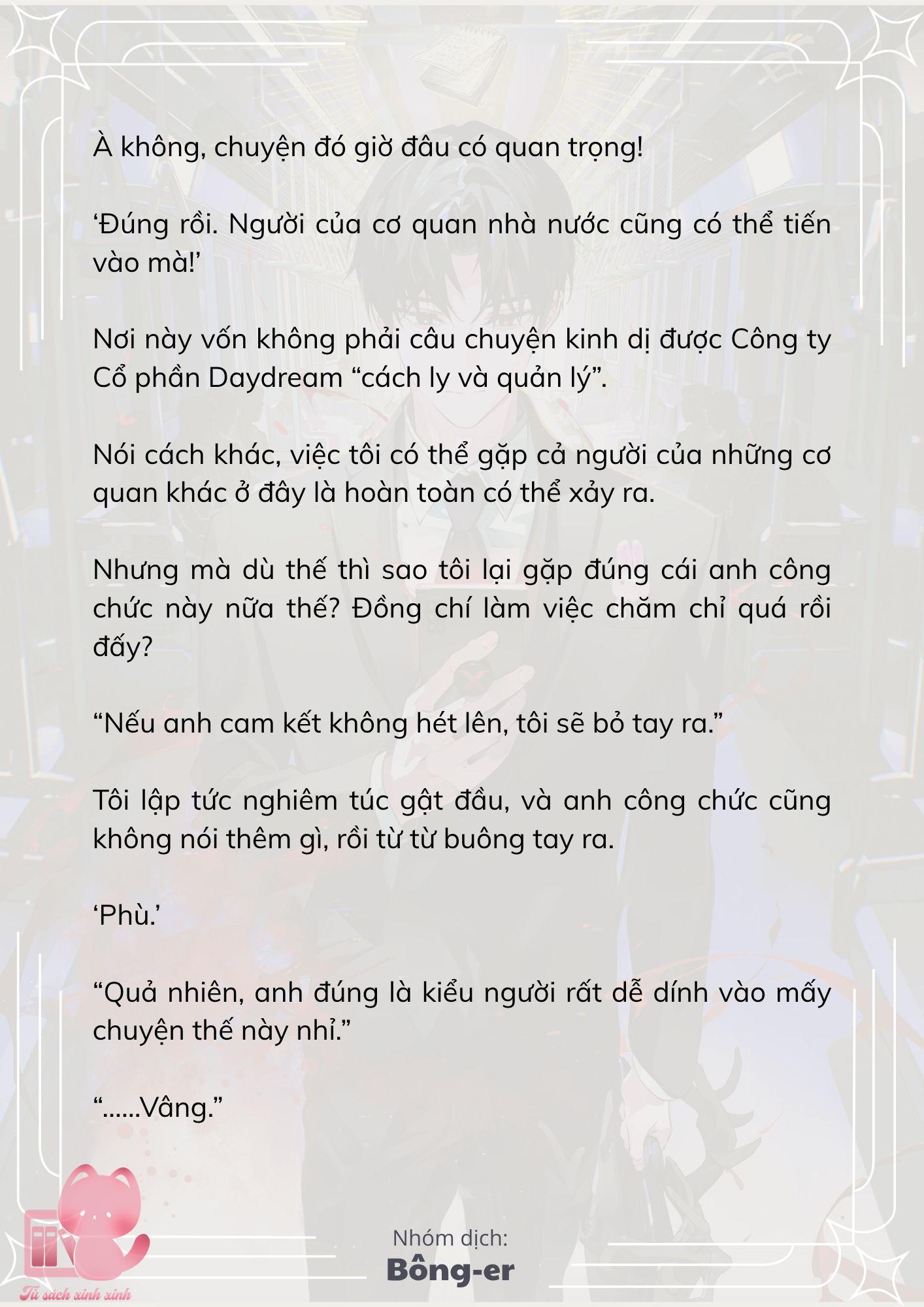 [Novel] Dù Rơi Vào Truyện Kinh Dị, Tôi Vẫn Phải Đi Làm - Chap 73 - Trang 19