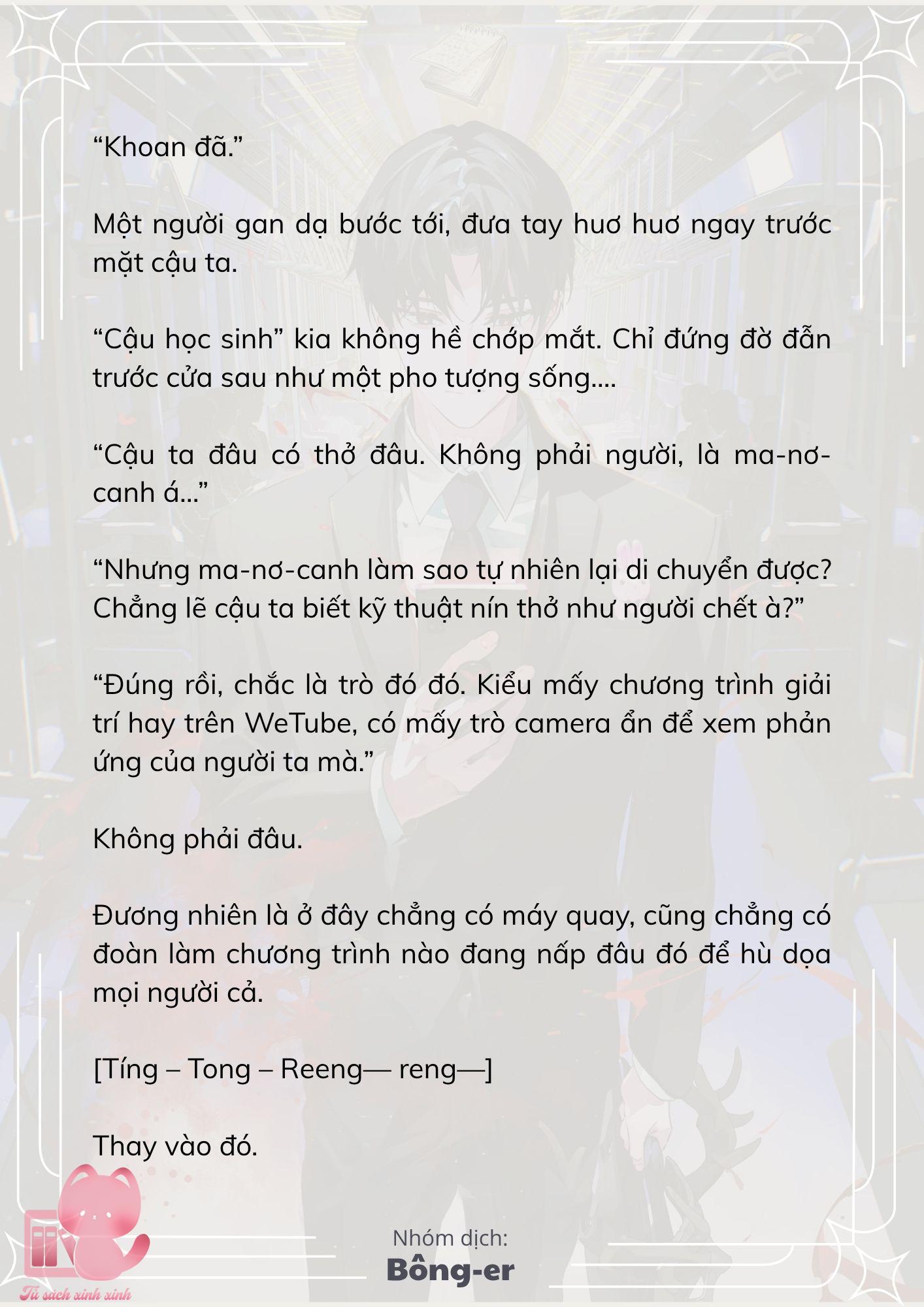 [Novel] Dù Rơi Vào Truyện Kinh Dị, Tôi Vẫn Phải Đi Làm - Chap 73 - Trang 4