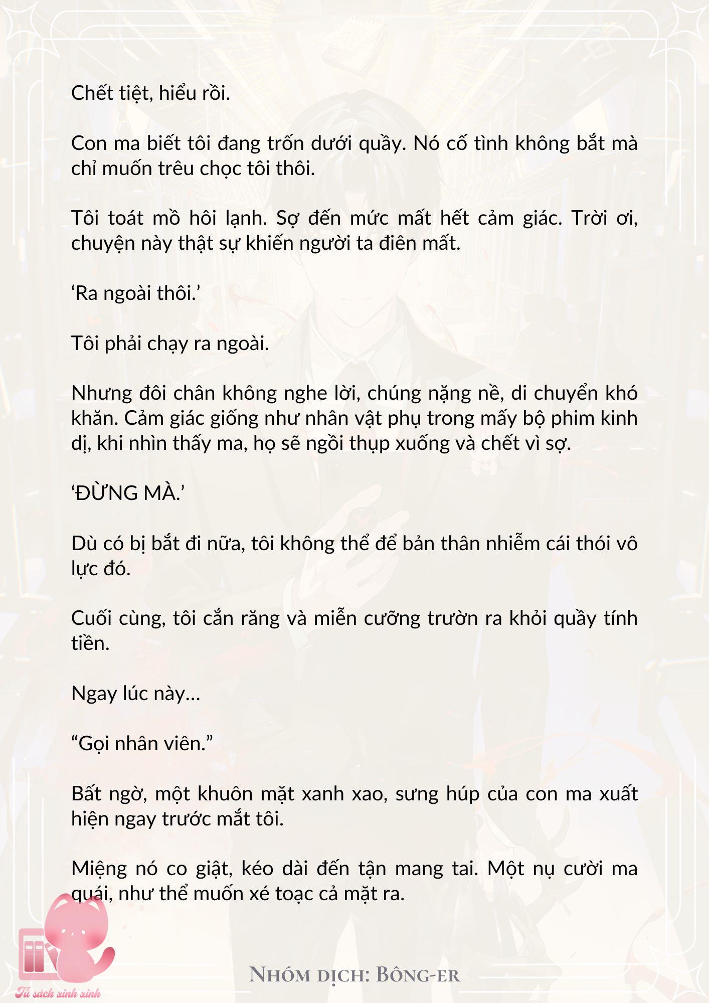 [Novel] Dù Rơi Vào Truyện Kinh Dị, Tôi Vẫn Phải Đi Làm - Chap 8 - Trang 6