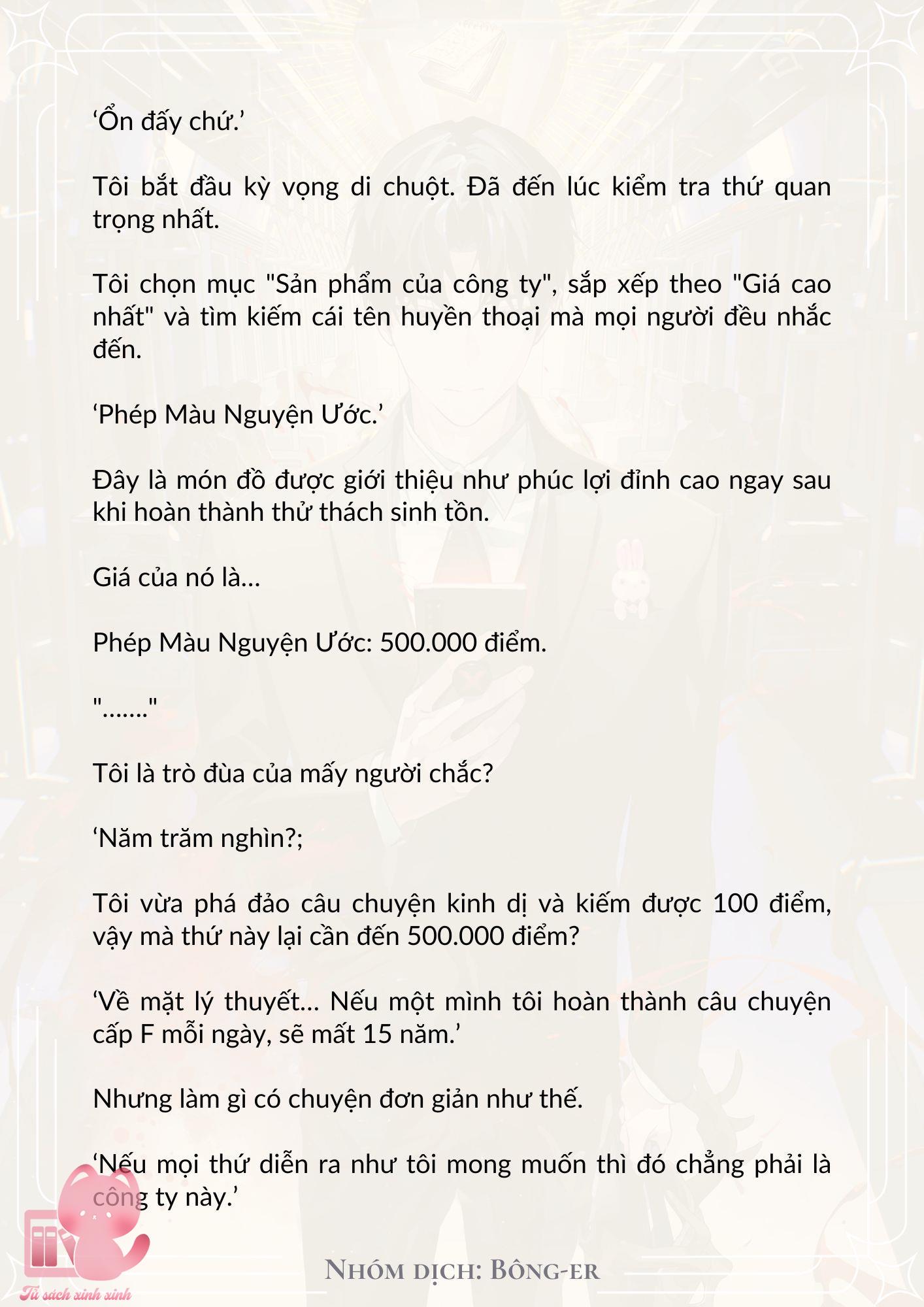 [Novel] Dù Rơi Vào Truyện Kinh Dị, Tôi Vẫn Phải Đi Làm - Chap 9 - Trang 10