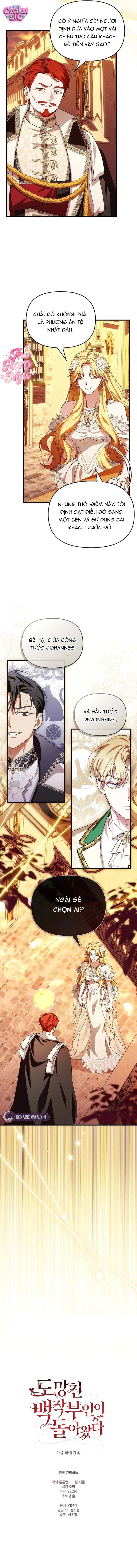 Nữ Bá Tước Bỏ Trốn Đã Quay Trở Lại - Chap 44 - Trang 12