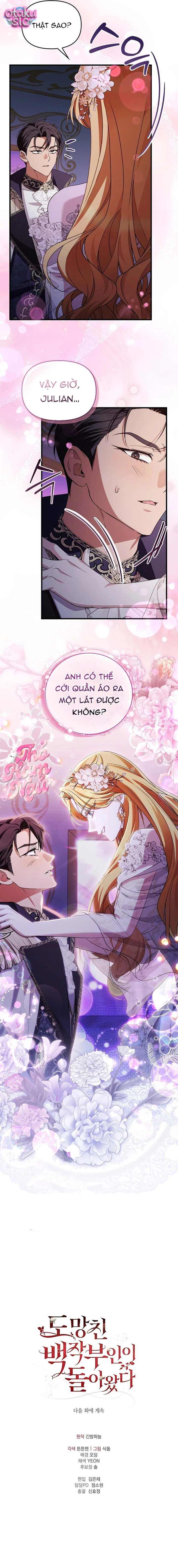 Nữ Bá Tước Bỏ Trốn Đã Quay Trở Lại - Chap 45 - Trang 12