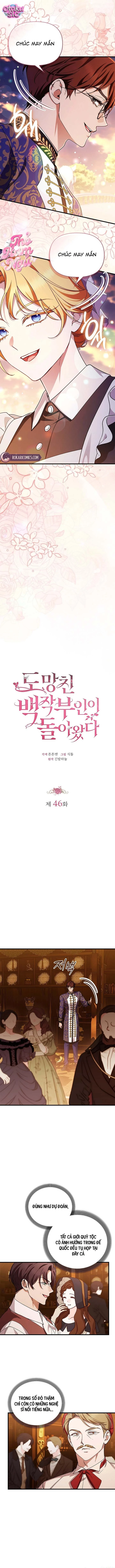 Nữ Bá Tước Bỏ Trốn Đã Quay Trở Lại - Chap 46 - Trang 4