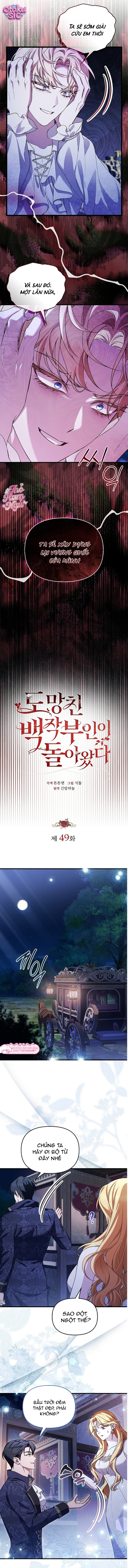 Nữ Bá Tước Bỏ Trốn Đã Quay Trở Lại - Chap 49 - Trang 10