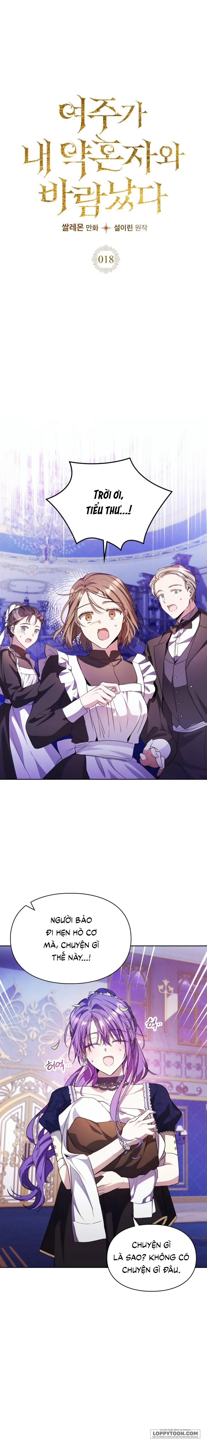 Nữ Chính Ngoại Tình Với Vị Hôn Phu Của Tôi - Chap 18 - Trang 1