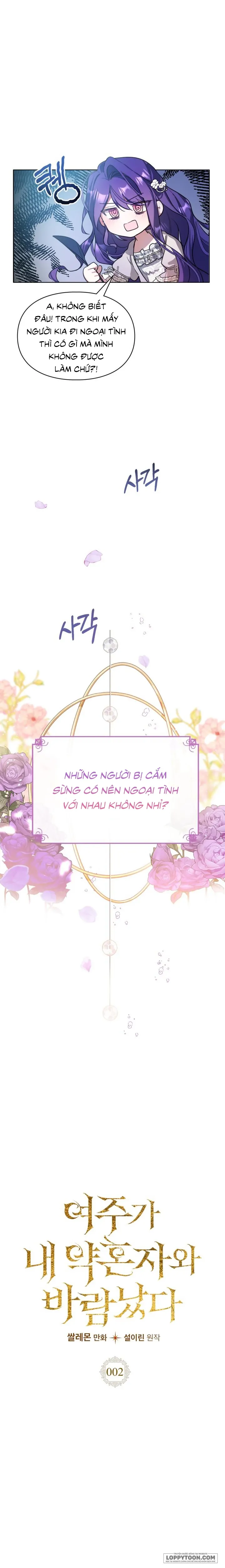 Nữ Chính Ngoại Tình Với Vị Hôn Phu Của Tôi - Chap 2 - Trang 10